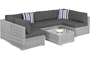 7-Piece Outdoor Patio Furniture Set - Enhance Your Backyard Oasis