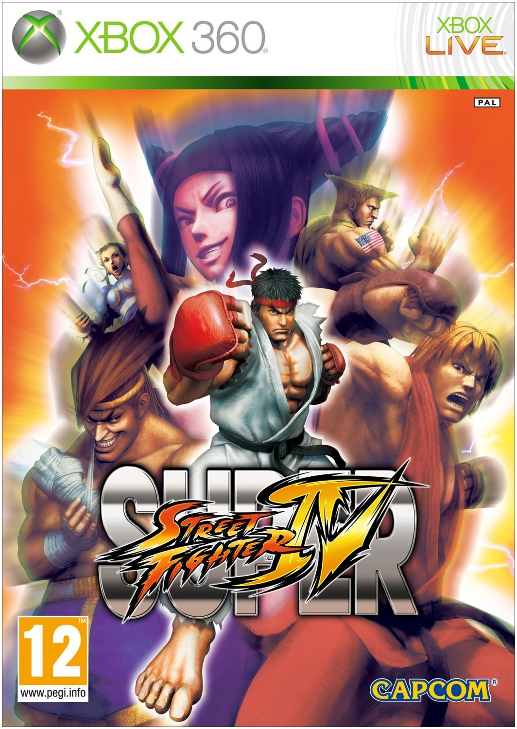 Super Street Fighter IV Game XBOX 360