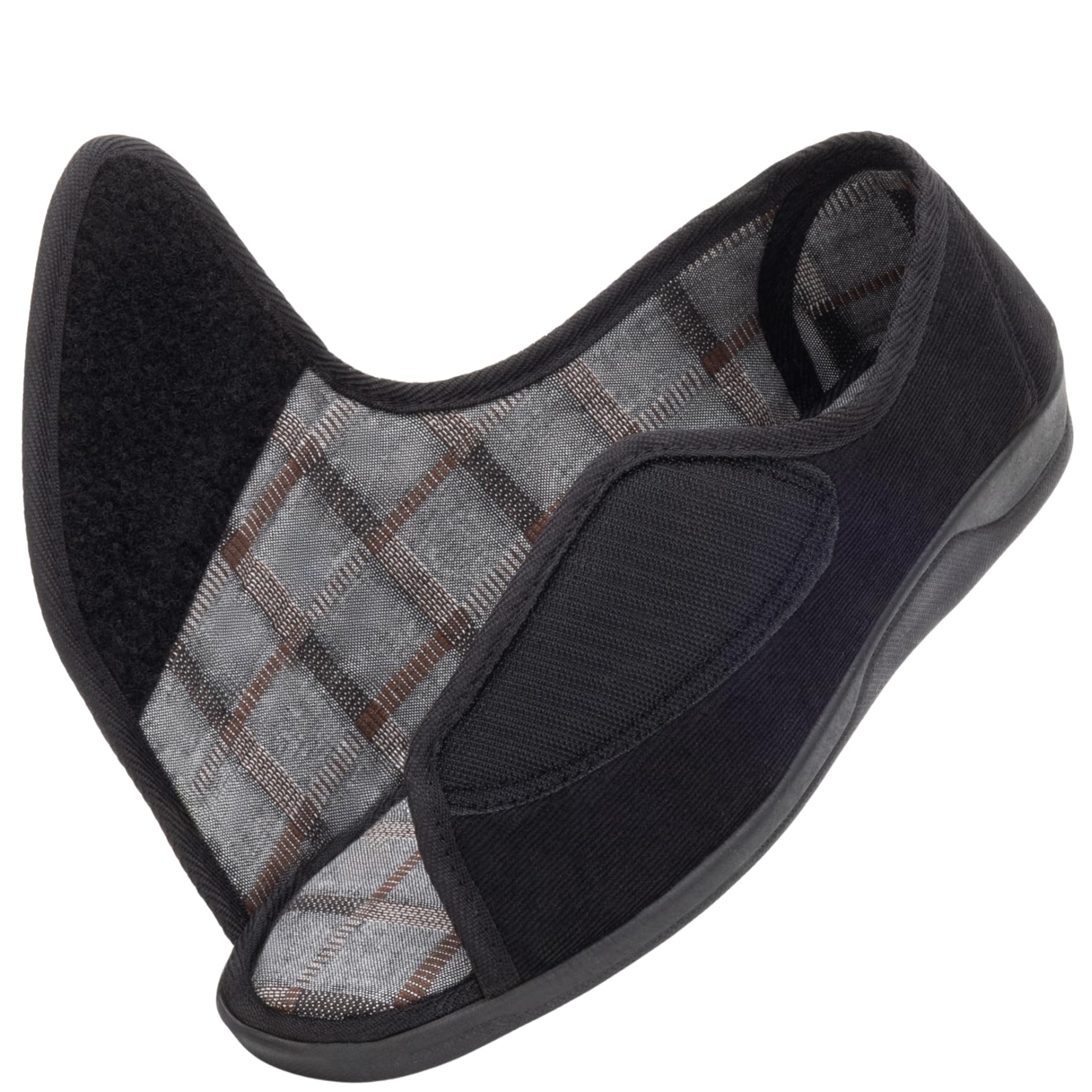 Open Toe Slippers For Men Extra Wide Width Memory Foam