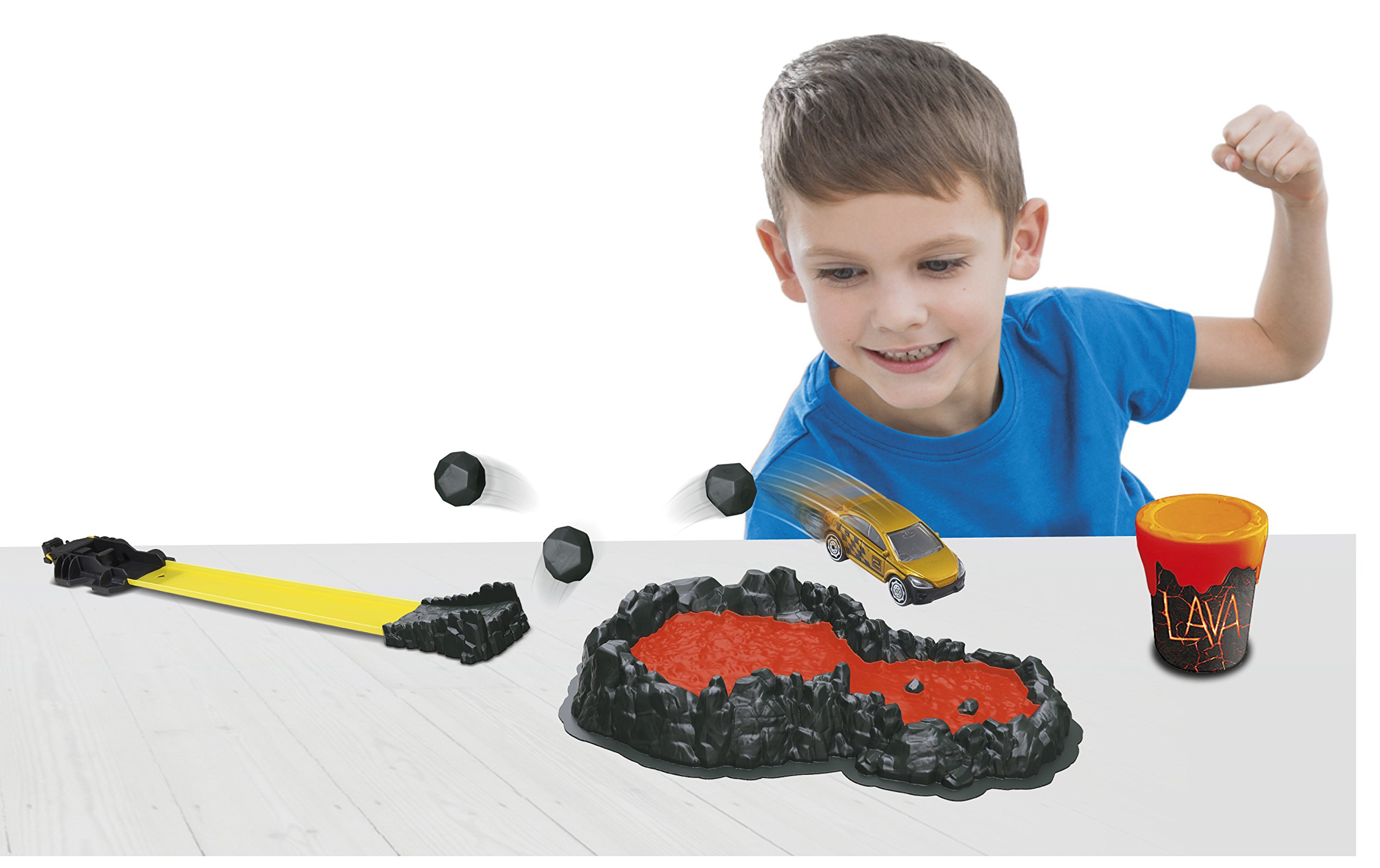 Unbekannt Teamsterz 1416656 Lava Splat Track Set : Amazon.com.tr