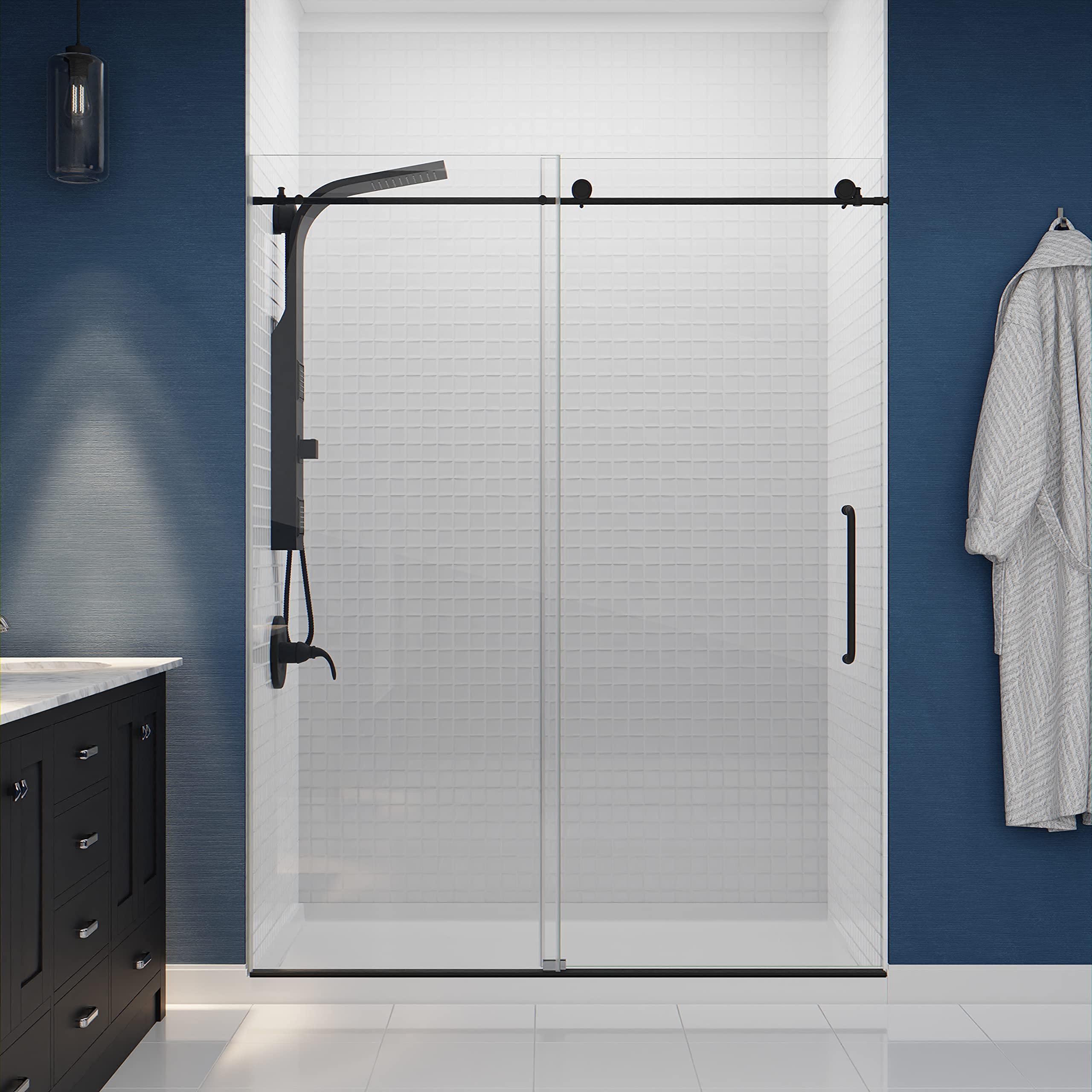 Buy ANZZI Aura 2Jetted Shower Panel with Heavy Rain Shower & Spray