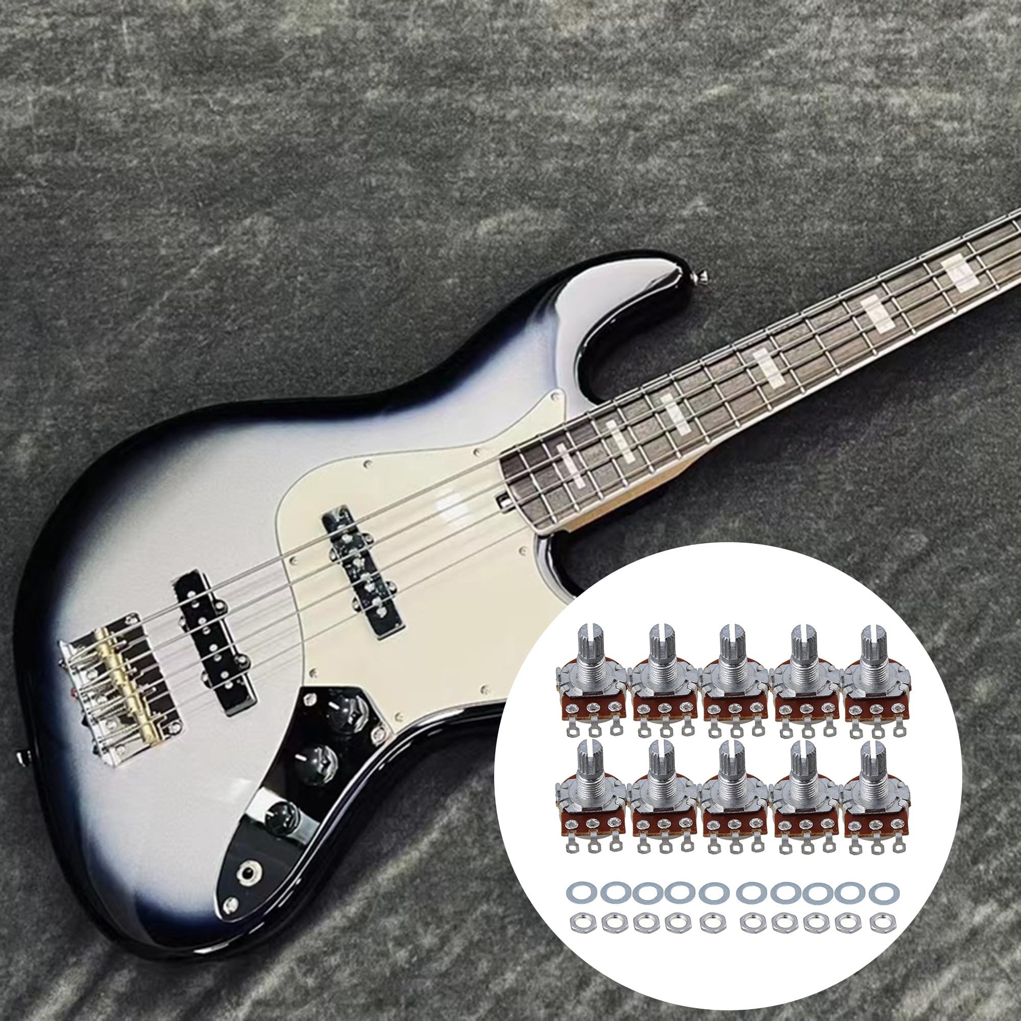 Amazon.com: Guitar Potentiometer Volume Tone Pots Switch Control