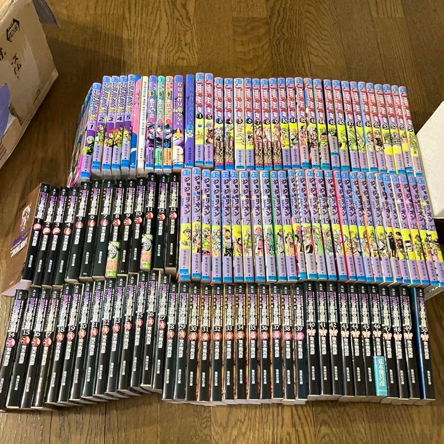 ジョジョランズ　全巻 スティールボールラン ジョジョリオン 漫画 セット Amazon.co.jp: ジョジョランズ 全巻 スティールボールラン