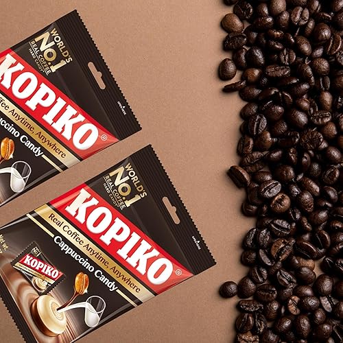 Miniatura 8 de 2 paquetes de caramelos de capuchino Kopiko de 4.23 onzas