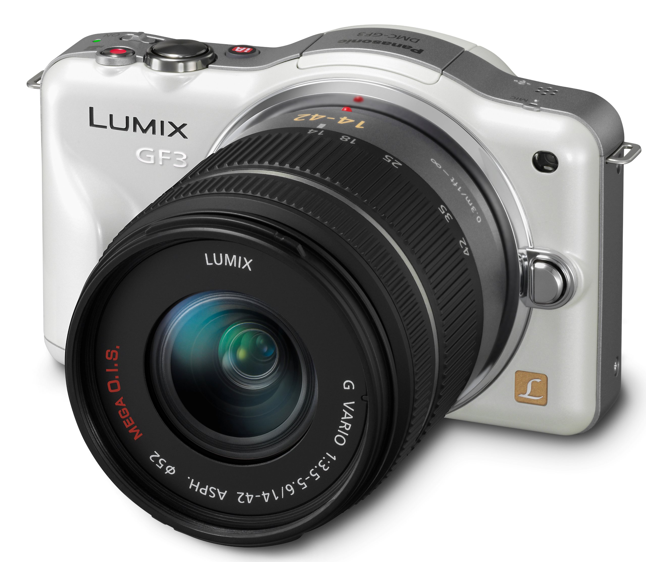 Amazon.com : Panasonic Lumix DMC-GF3KW 12 MP Micro 4/3 Compact