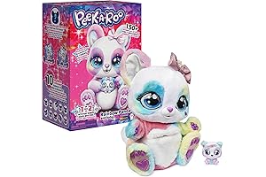 Interactive Stuffed Animals with Over 150 Sounds and Actions for Children's Entertainment and Cognitive Development