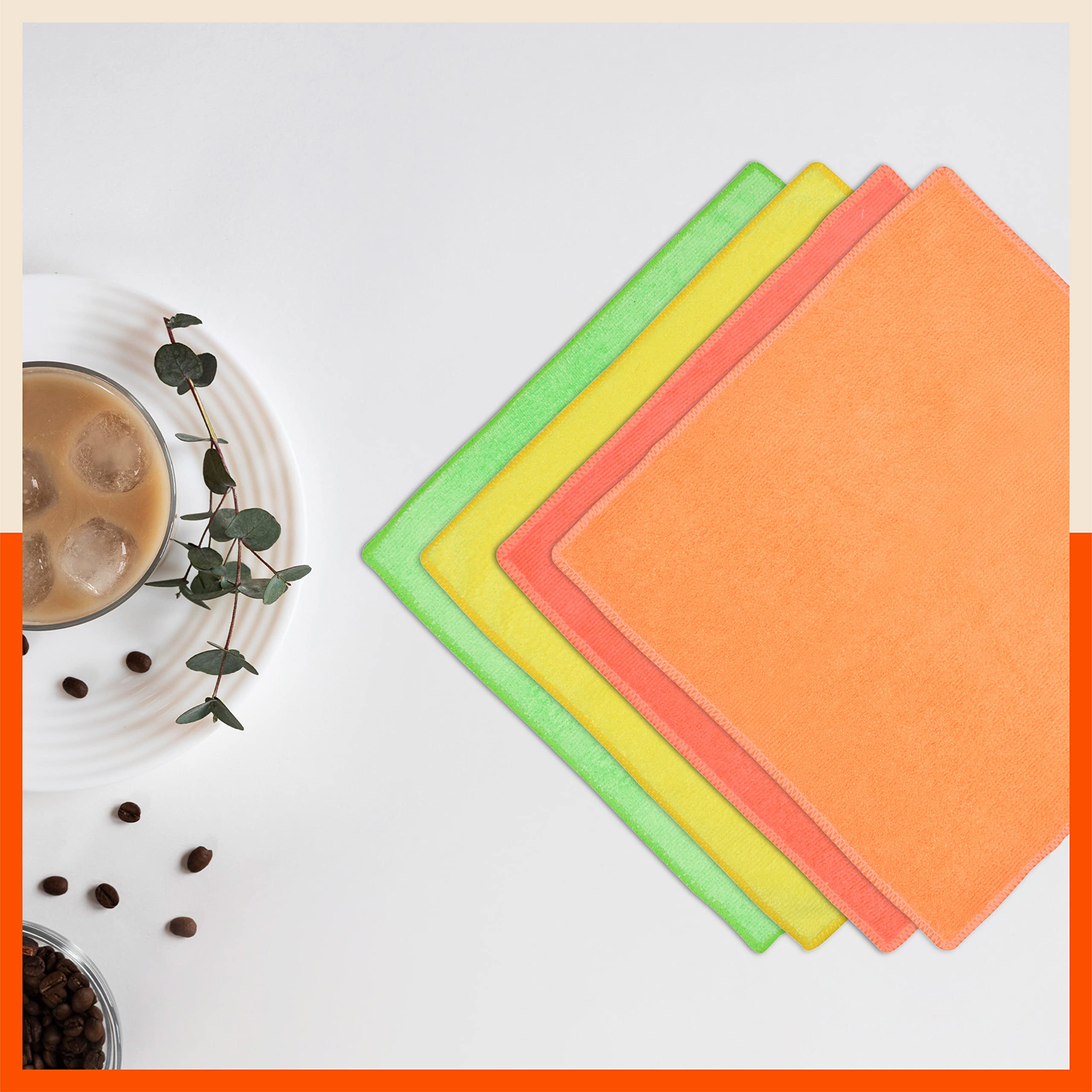 See full amazon price history chart for Bathla Spic & Span Multi Purpose Micro Fiber Cleaning Cloth - 340 GSM: 30cmx30cm (Pack of 4 - Fluorescent Green, Fluorescent Orange, Fluorescent Yellow, Peach) Bathla Spic & Span Multi Purpose Micro Fiber Cleaning Cloth - 340 GSM: 30cmx30cm (Pack of 4 - Fluorescent Green, Fluorescent Orange, Fluorescent Yellow, Peach) (B0BZS5ZWGQ) Amazon Price History, Amazon Price Tracker