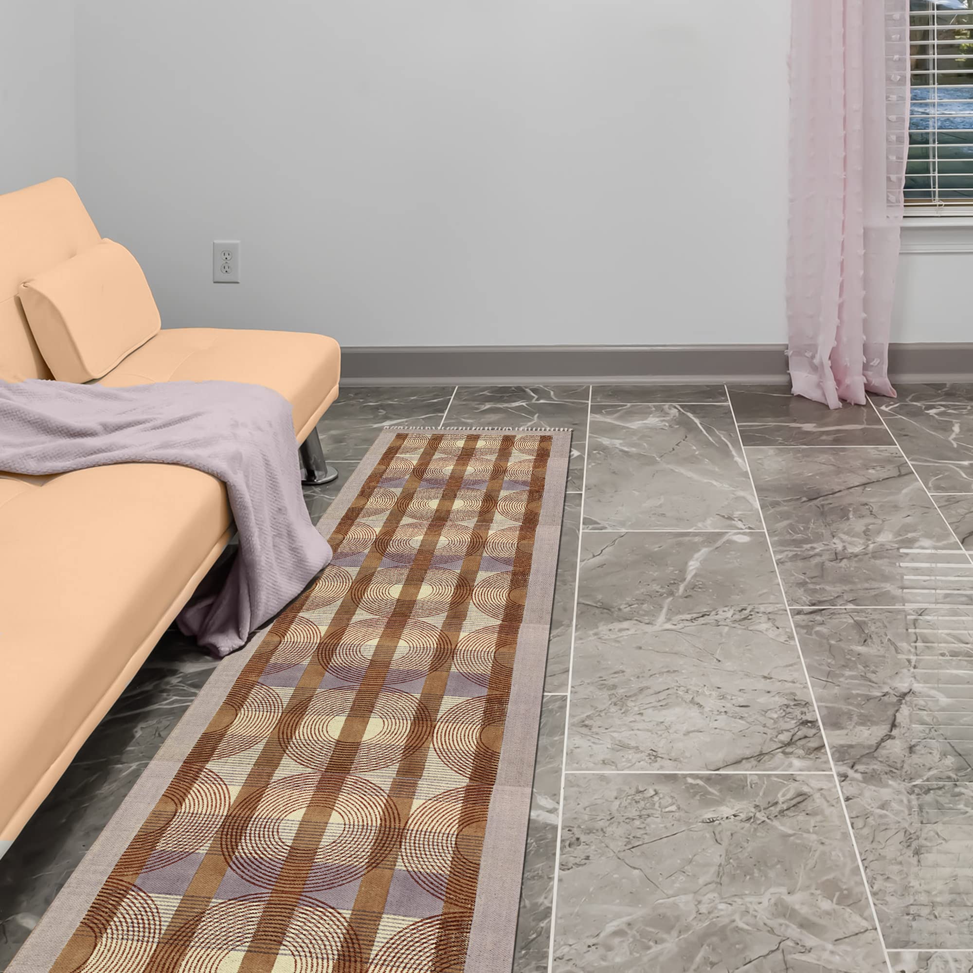 Tapis de bain bohème lavable : fini la poussière dans la chambre