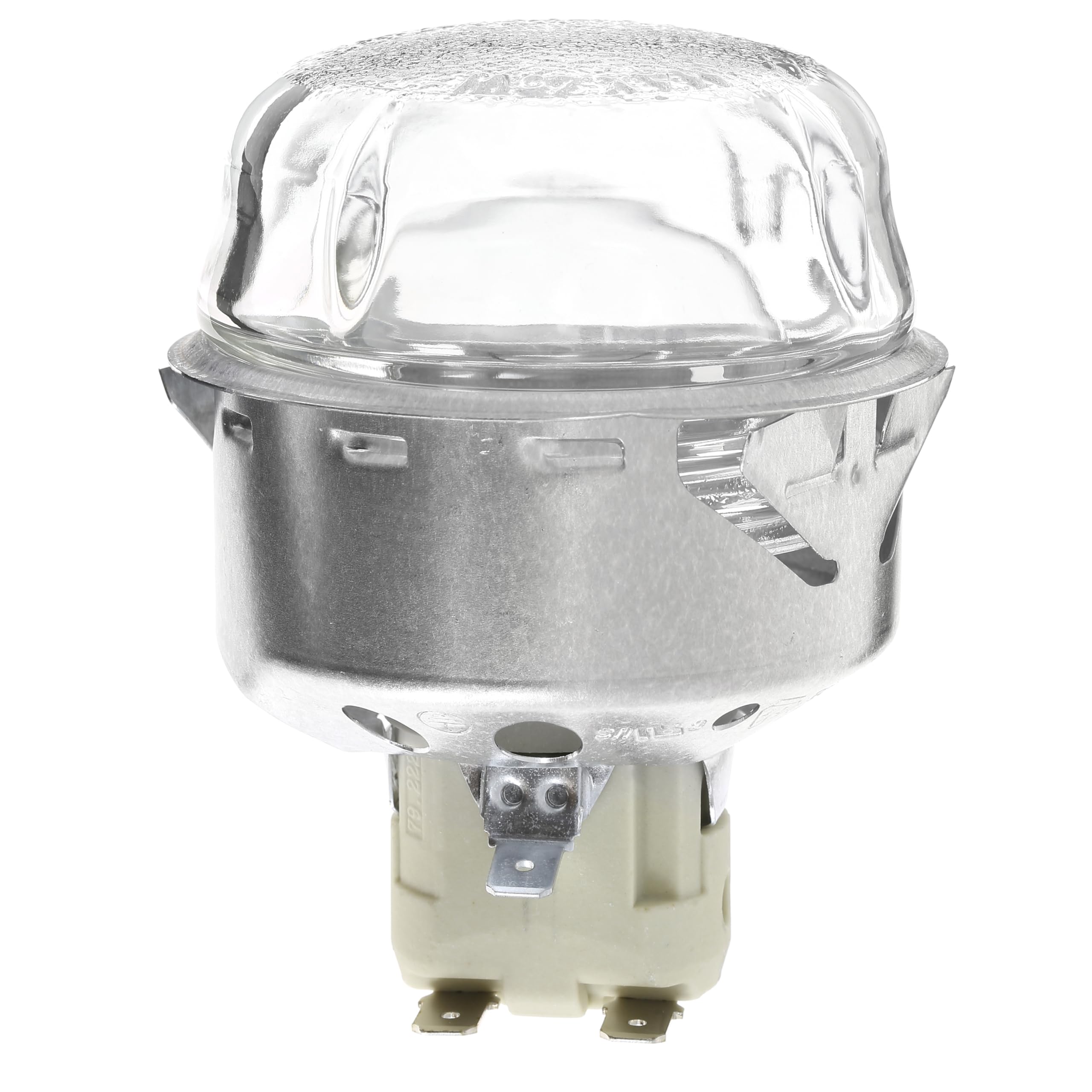 Masterpart White Cooker Oven Lamp Bulb Lens Glass Holder Complete Assembly To Fit Bosch Hbn, Hbm, Hba Ovens & Cookers 00629694
