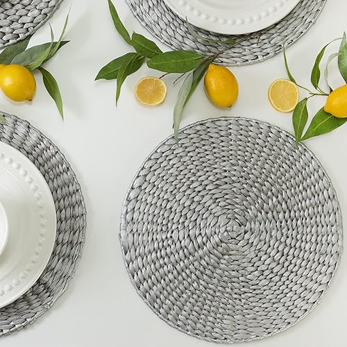 Miniatura 3 de Benson Mills - Mantel individual trenzado de jacinto de agua