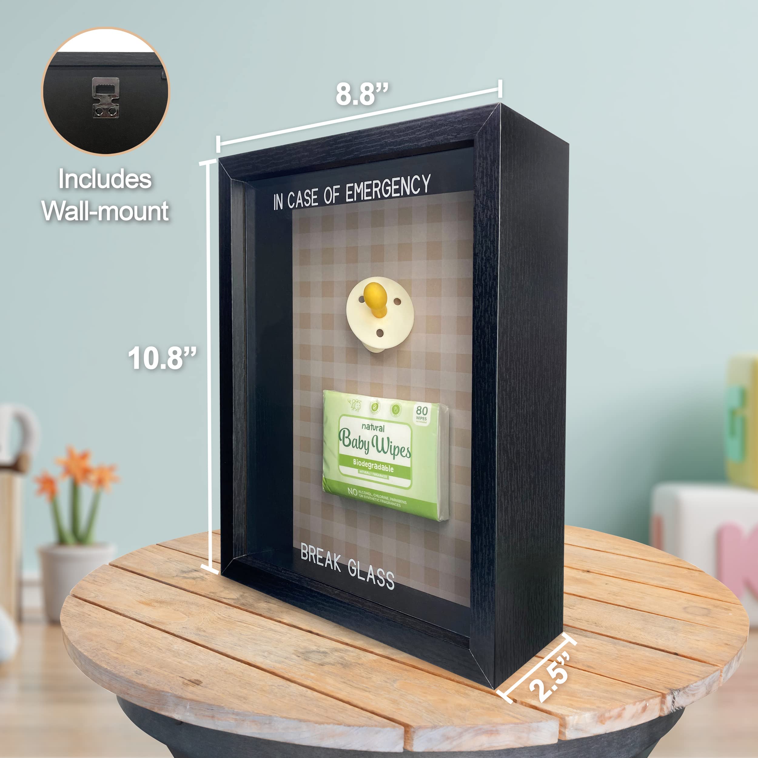 Rompe El Vidrio En Caso De Emergencia 🚨 Una Caja De MDF Con