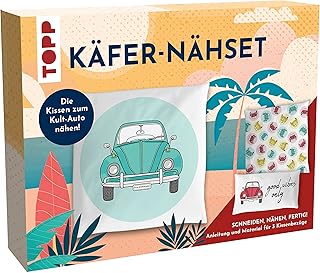 TOPP- Kit de Costura, Cojines, Hecho a Mano, Color Amarillo, Mittel (Frech Verlag GmbH 18270)