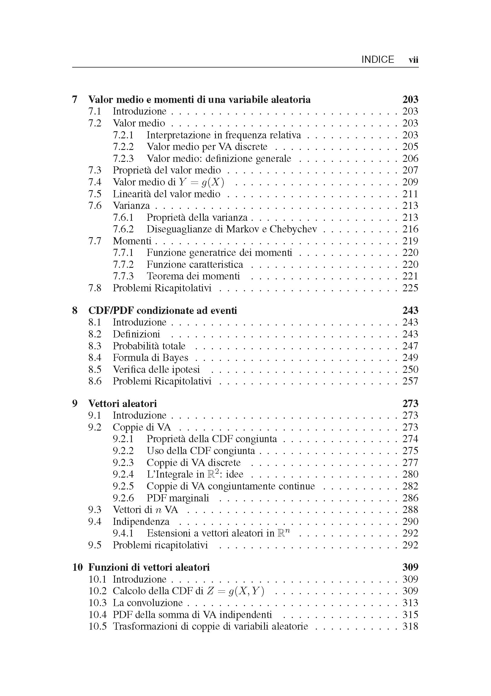 Introduzione a Teoria della Probabilità e Variabili Aleatorie