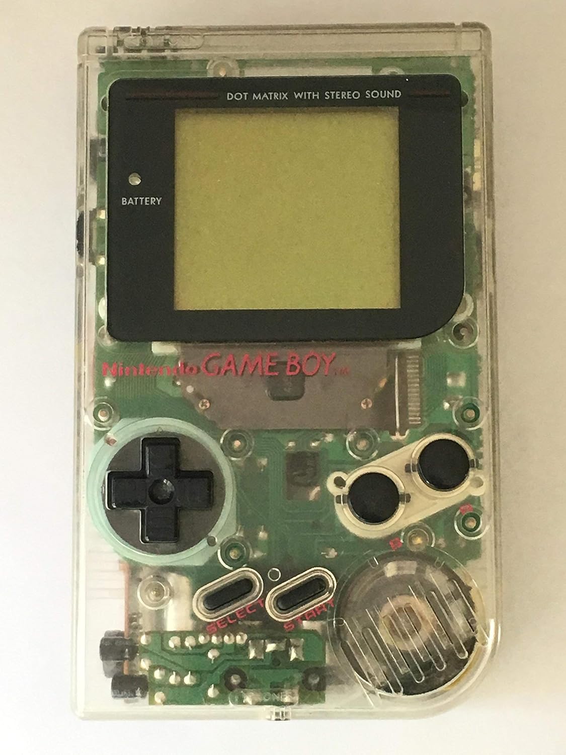 Play It Loud Nintendo Game Boy Clear (Renewed)