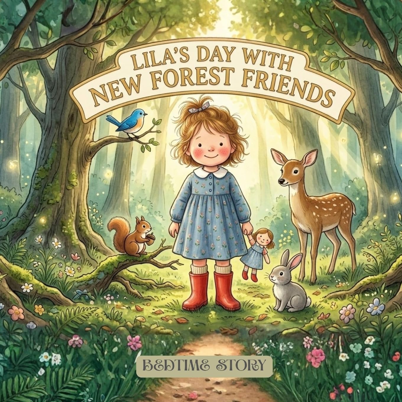 Lila's Day With New Forest Friends Bedtime Story