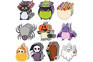 30 Pack Halloween Sticky Notes, a Spooktacular Way to Add a Hauntingly...