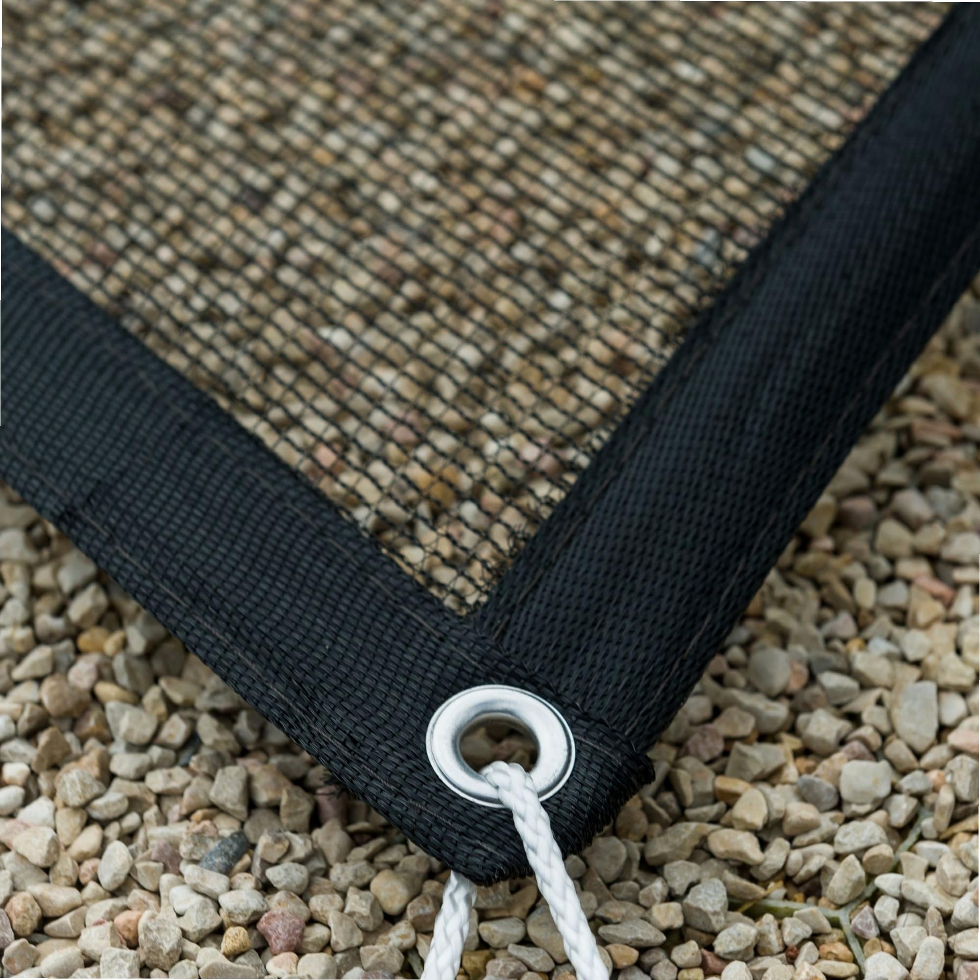WERKA PRO Red de protección para Piscina 100g/m2 4 x 6 m