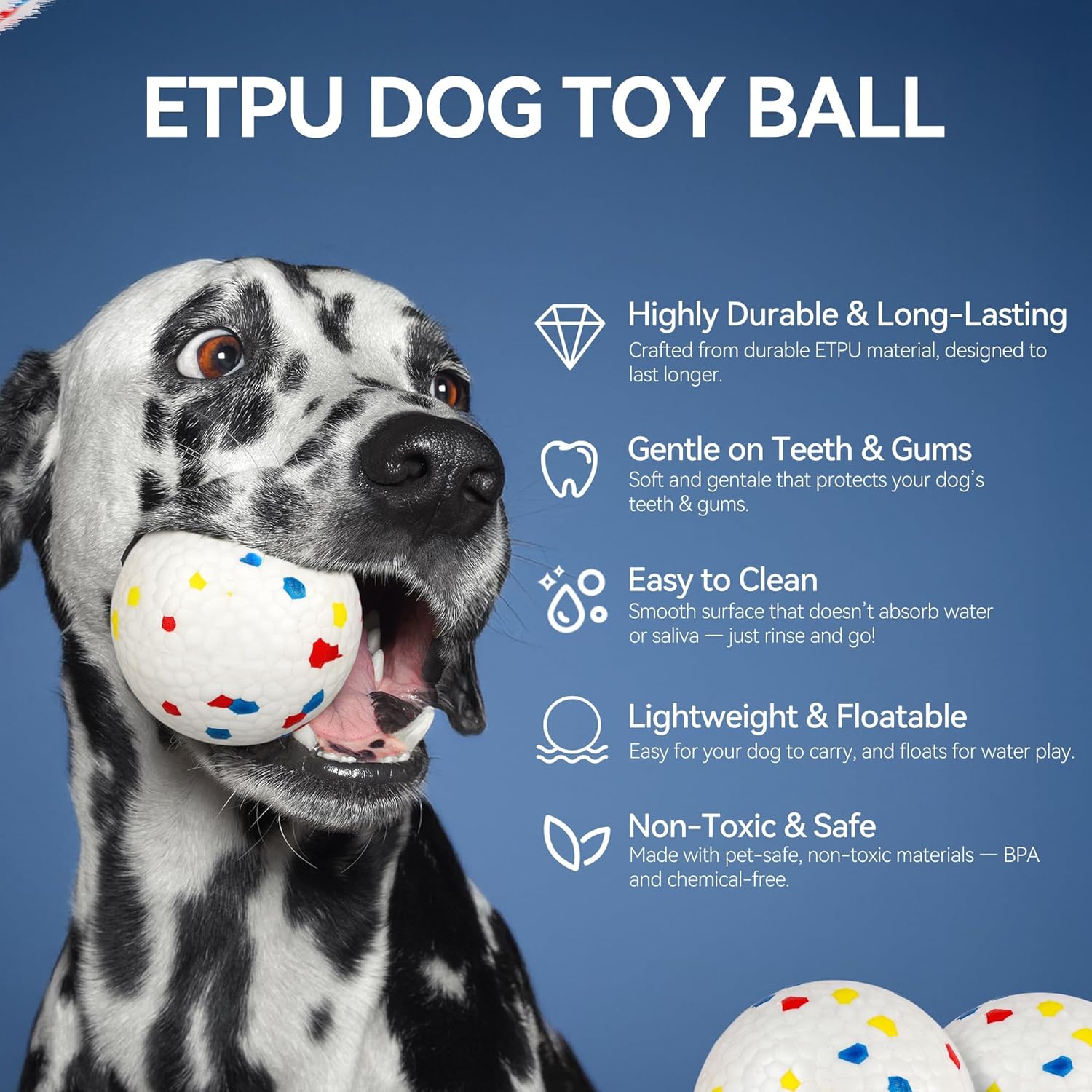 ALL FOR PAWS Automatic Dog Ball Launcher with 2.5in EPTU Balls, Ball Thrower for Medium to Large Dogs, Interactive Dog Fetch Toy for Mental & Physical Exercise