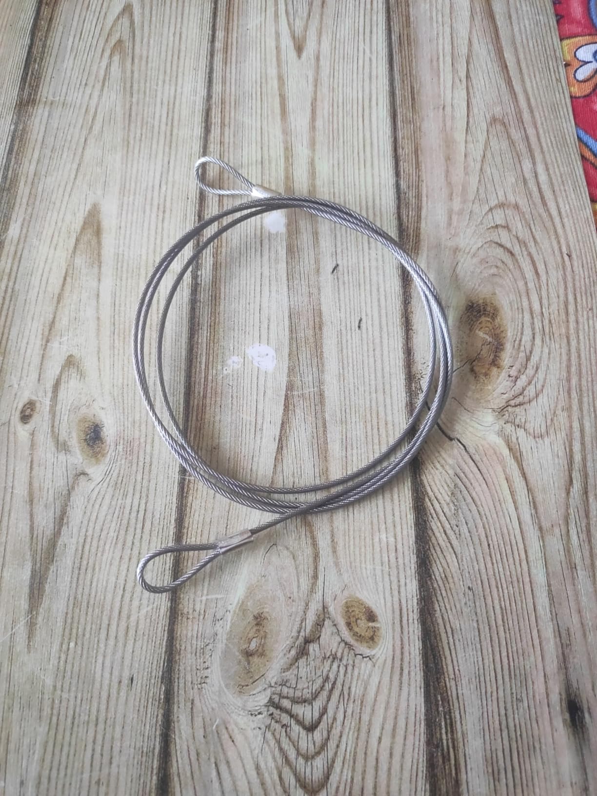 Cavo Di Sicurezza Con Lucchetto OMOTOOL - Acciaio Inox 48 Pollici - Per GoPro, Bagagli, Oggetti Di Valore - Foto 3