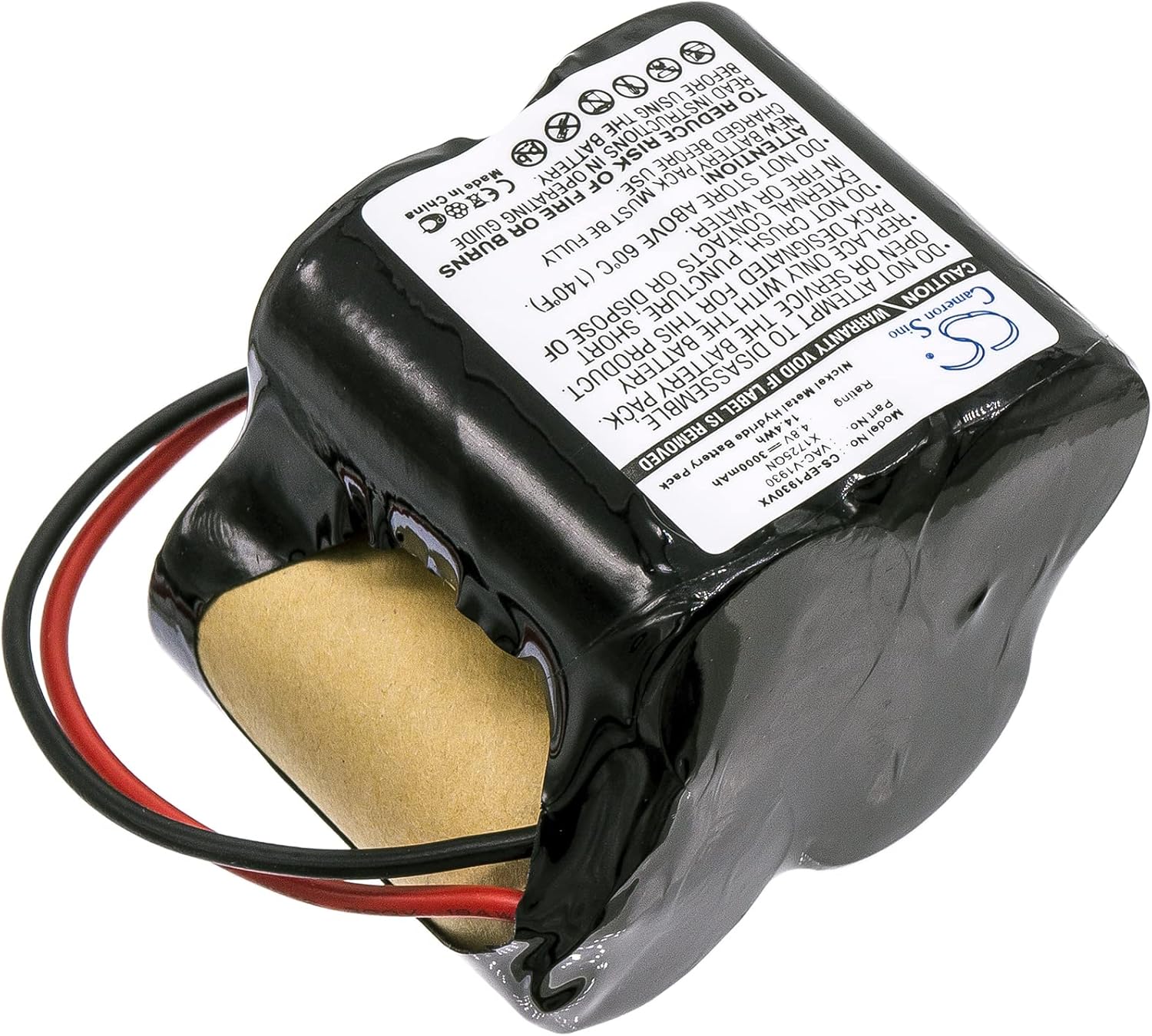 3000mAh Battery for Sweeper VX1, V1700Z, V1930, X1725QN