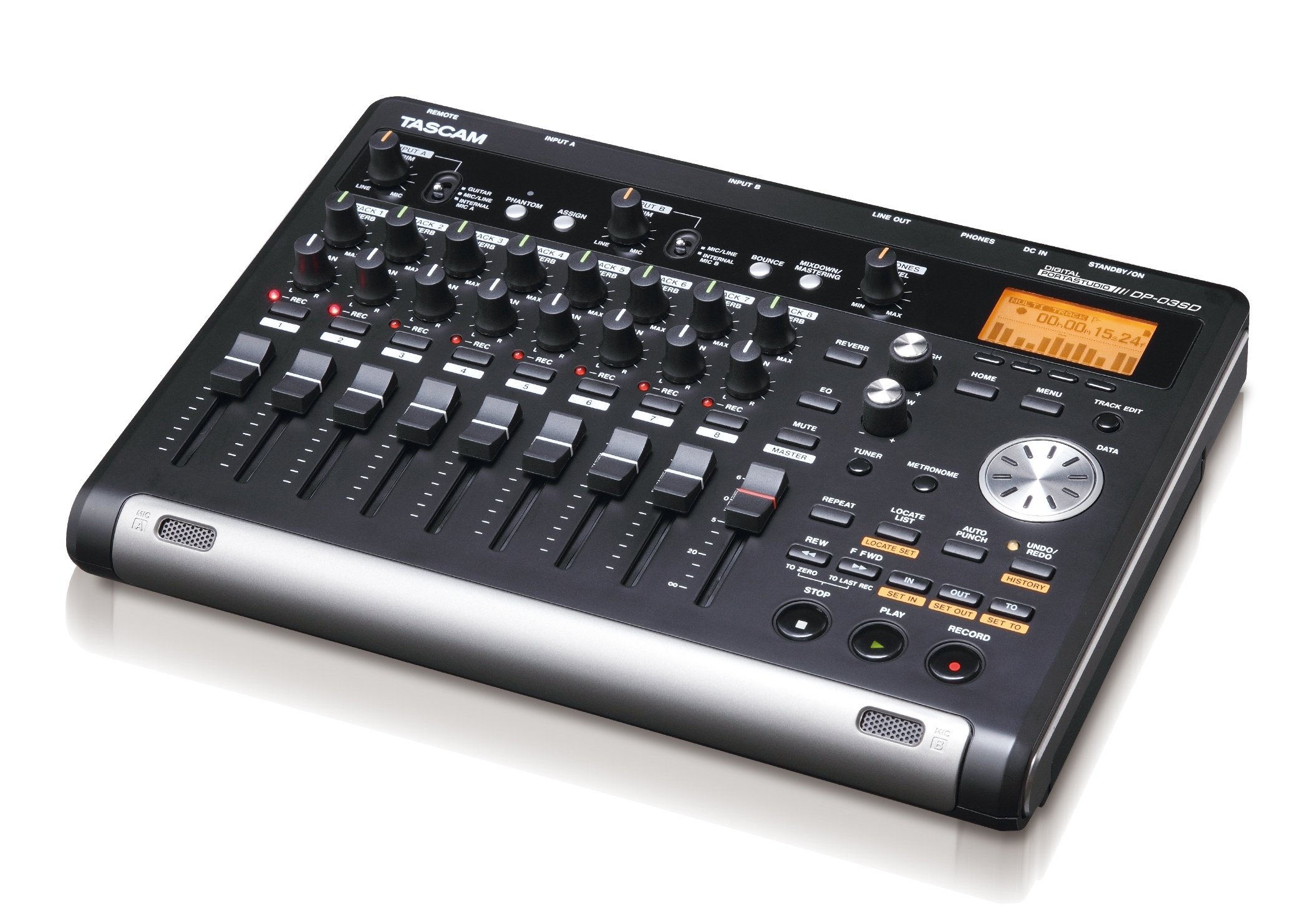 Amazon.com: TASCAM DP-03SD Digital Portastudio 8-Track Recorder