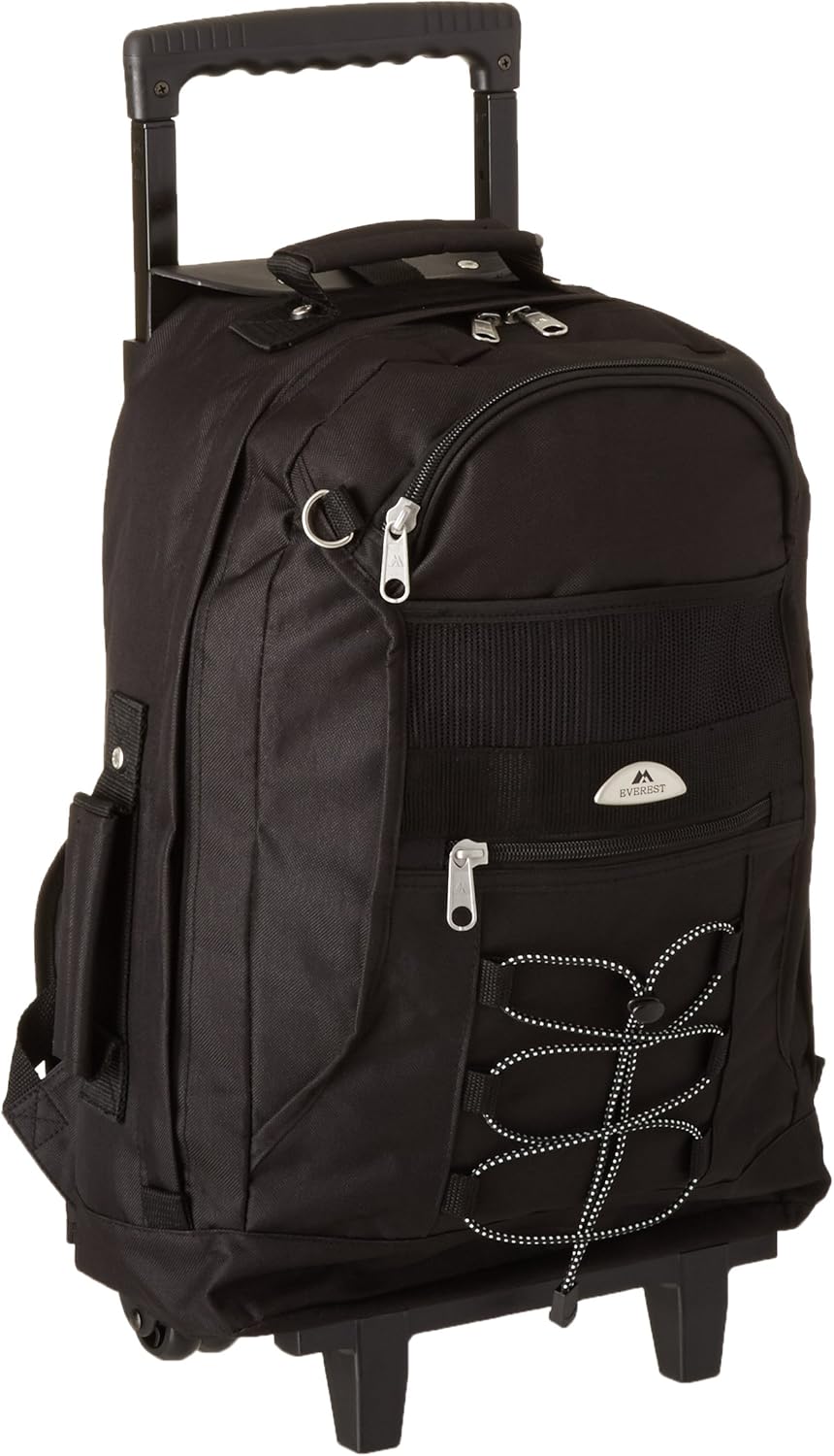 Everest Wheeled Backpack, Black, One Size Backpacks
