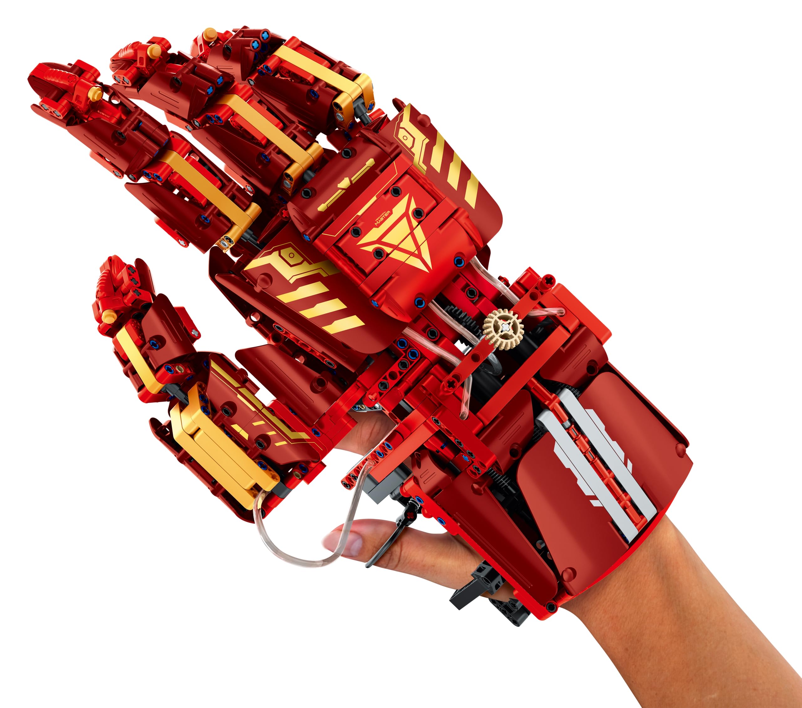 iM.Master - Power Hand - Mano Robótica Hidráulica - Brazo Robótico con Movimiento Mecánico Real - Bloques de Construcción Adultos Niños - 1099 Pcs - Juguetes Educativos Stem - Maqueta para Construir