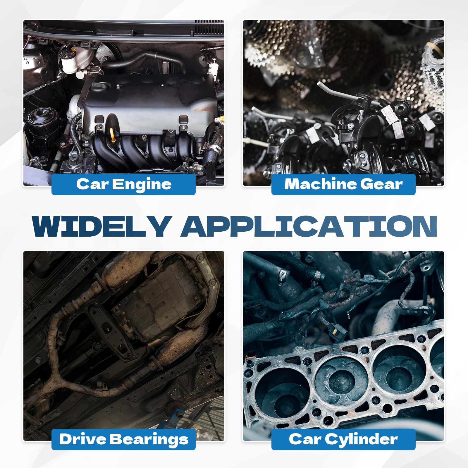 Wuyaoyao Mechaniker Stethoskop, Automotive Stethoskop für Motor, Auto Motor Empfindliches Hörwerkzeug Diagnosegerät mit Verlängerter Sonde & Griff, Universal Auto Zubehör (Upgraded)