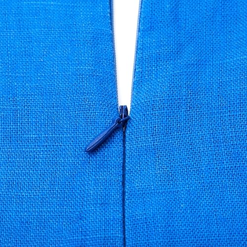 Miniatura 6 de DOITEM - 15 cremalleras invisibles de nailon multicolor para coser y manualidades, 15 colores