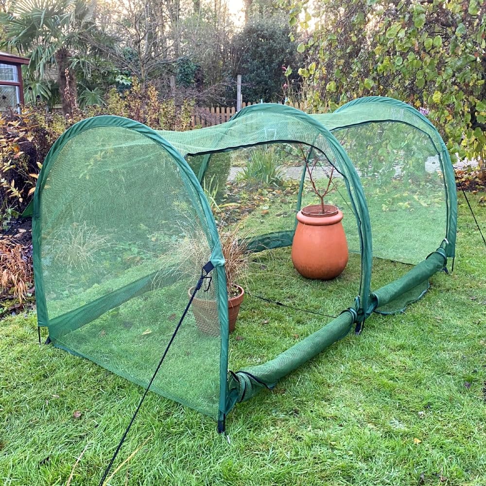 LINSOCLE Filet De Jardin,10 M X 2.5m Filet Anti Insectes Potager, Maille Fine Anti-Insecte En Maille Pour La Protection Des Plantes, Fleurs, Légumes Et Fruits