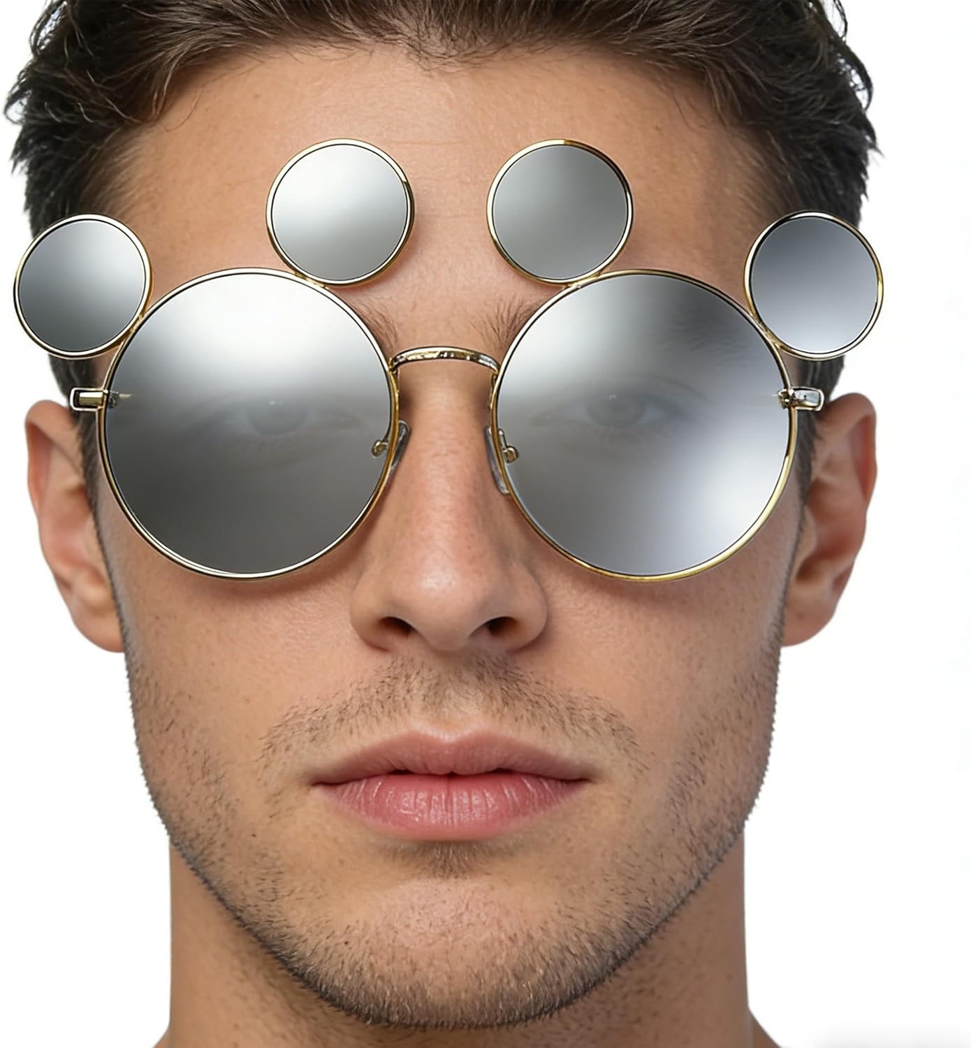 Mouse Ear Sunglasses Adults with Case for DCL Cruise Theme Park Sunglasses Lightweight Mouse Ear UV Protection Glasses Pink Lenses - Image 4