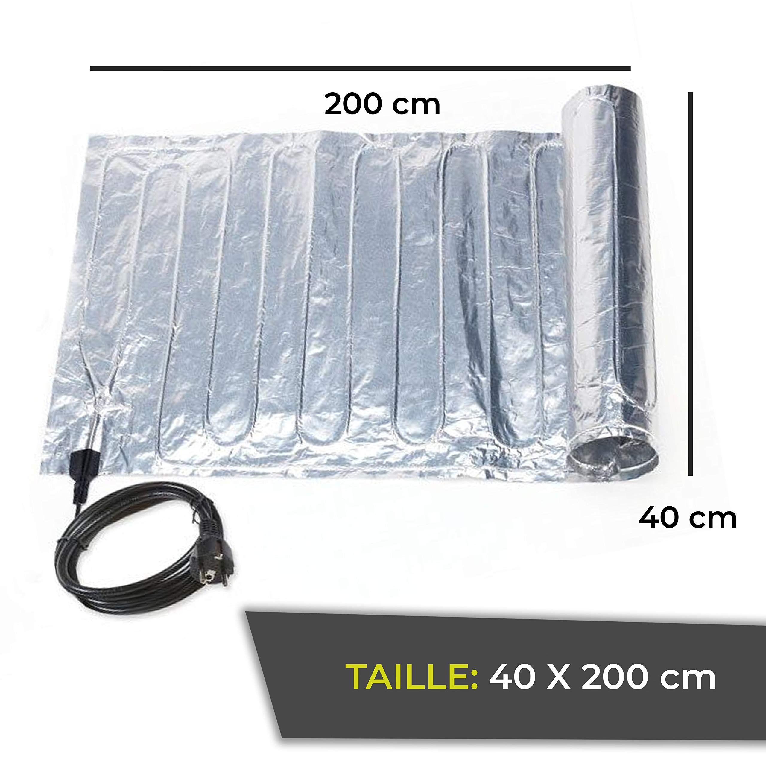 Bio Green HMTA 040-200 Sahara Tapis Chauffant 157 W