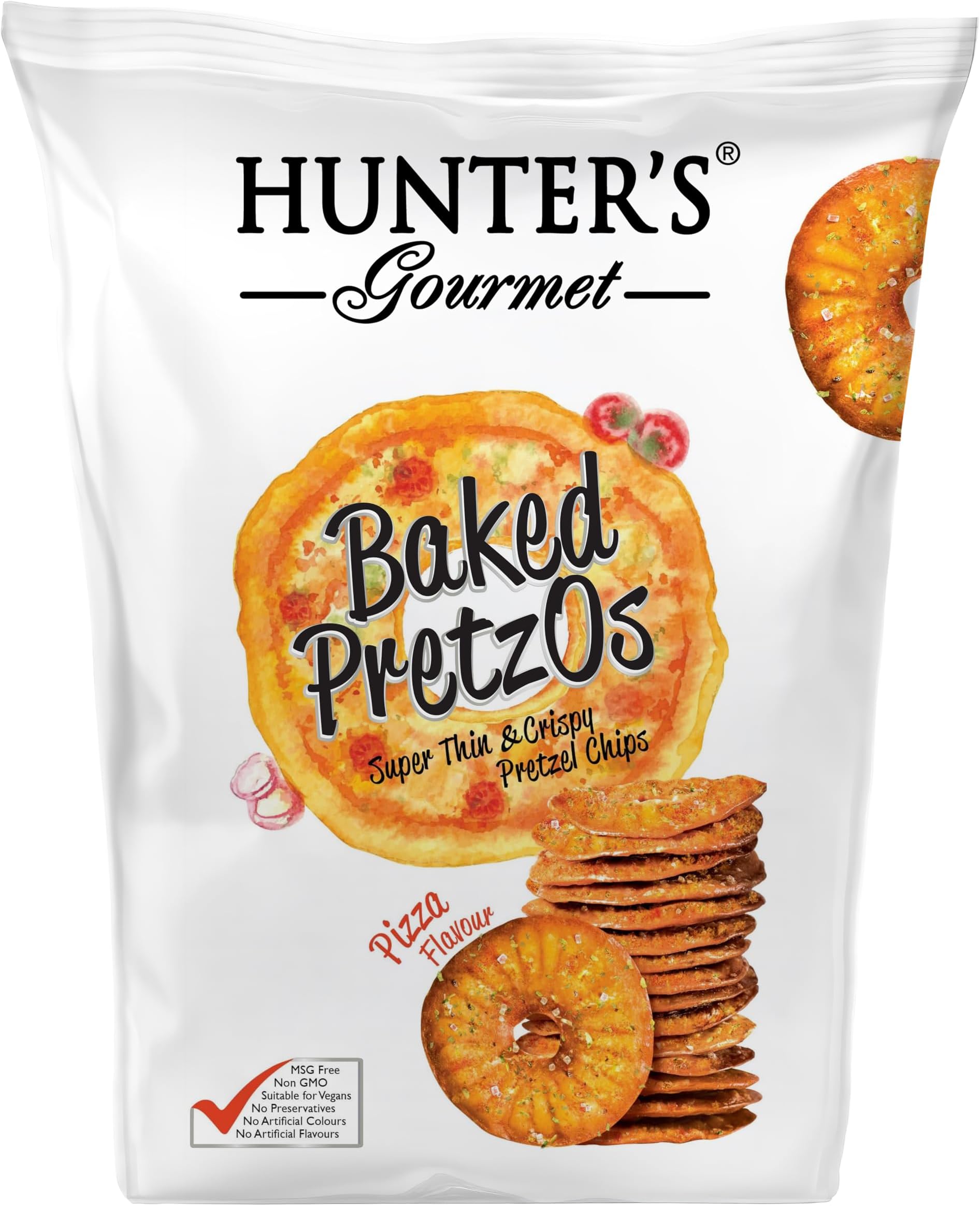 Hunter's Gourmet Baked PretzOs Pizza Flavour 160g