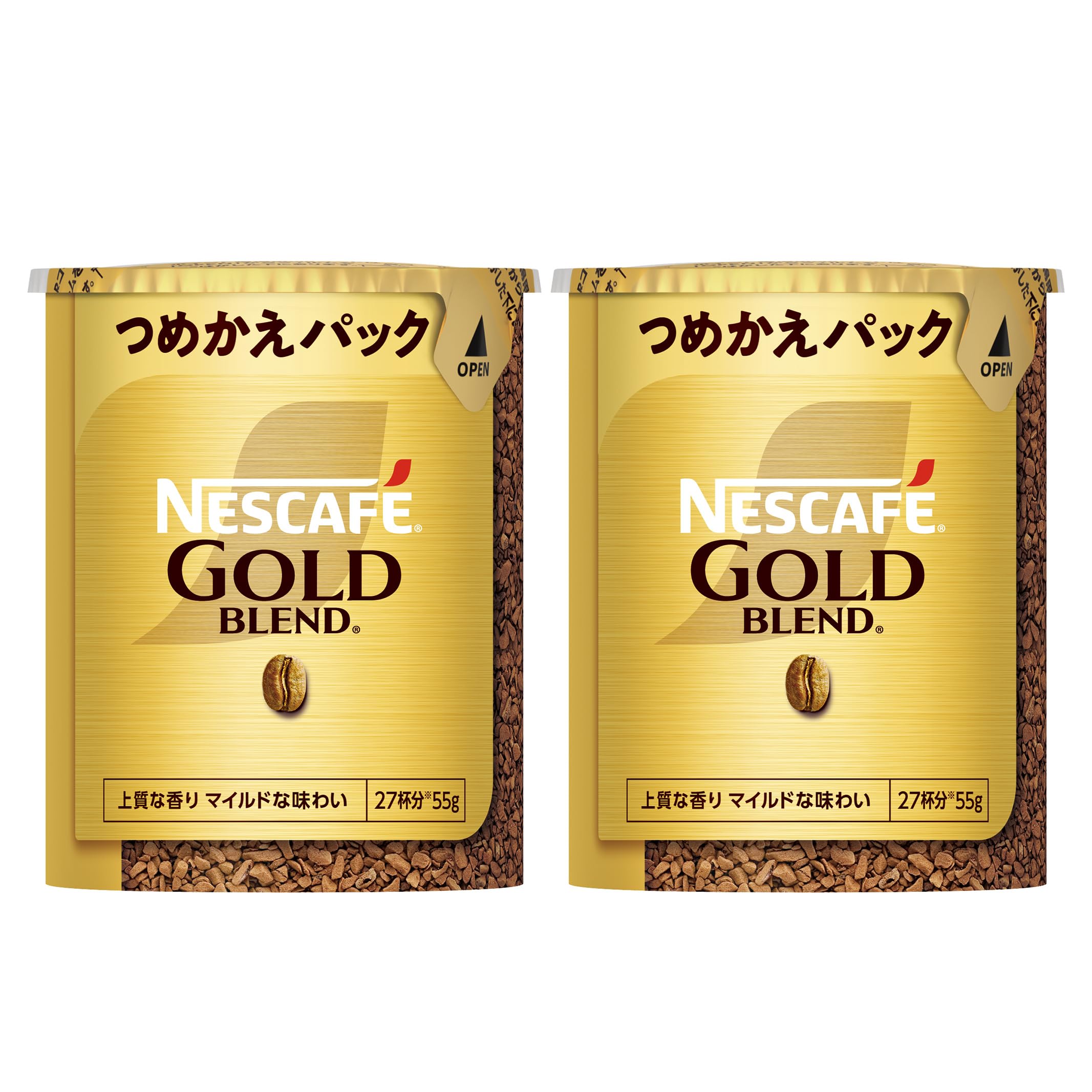 ネスレ ネスカフェゴールドブレンド エコ&システム 95g×５本×2個セット ネスカフェ ゴールドブレンド エコ＆システムパック ( 55g