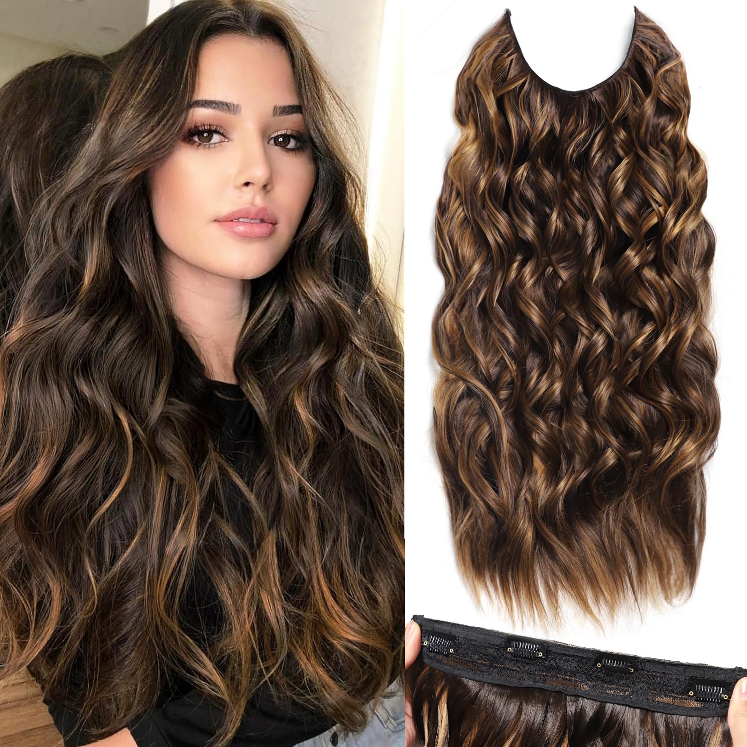 Halo Hair Extensions 20 Inch Invisible Wire With Nigeria Ubuy