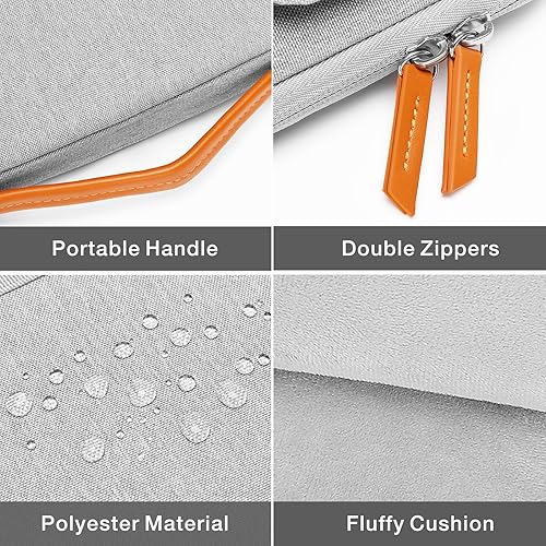 Miniatura 4 de MOSISO 360 - Bolsa de hombro protectora para laptop, bolsa de computadora de 15-15.6 pulgadas compatible con MacBook Pro 16, HP, Dell, Lenovo, Asus,