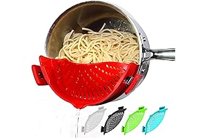 Arlig Pasta Strainer Clip - The Perfect Kitchen Accessory for Easy Food Draining