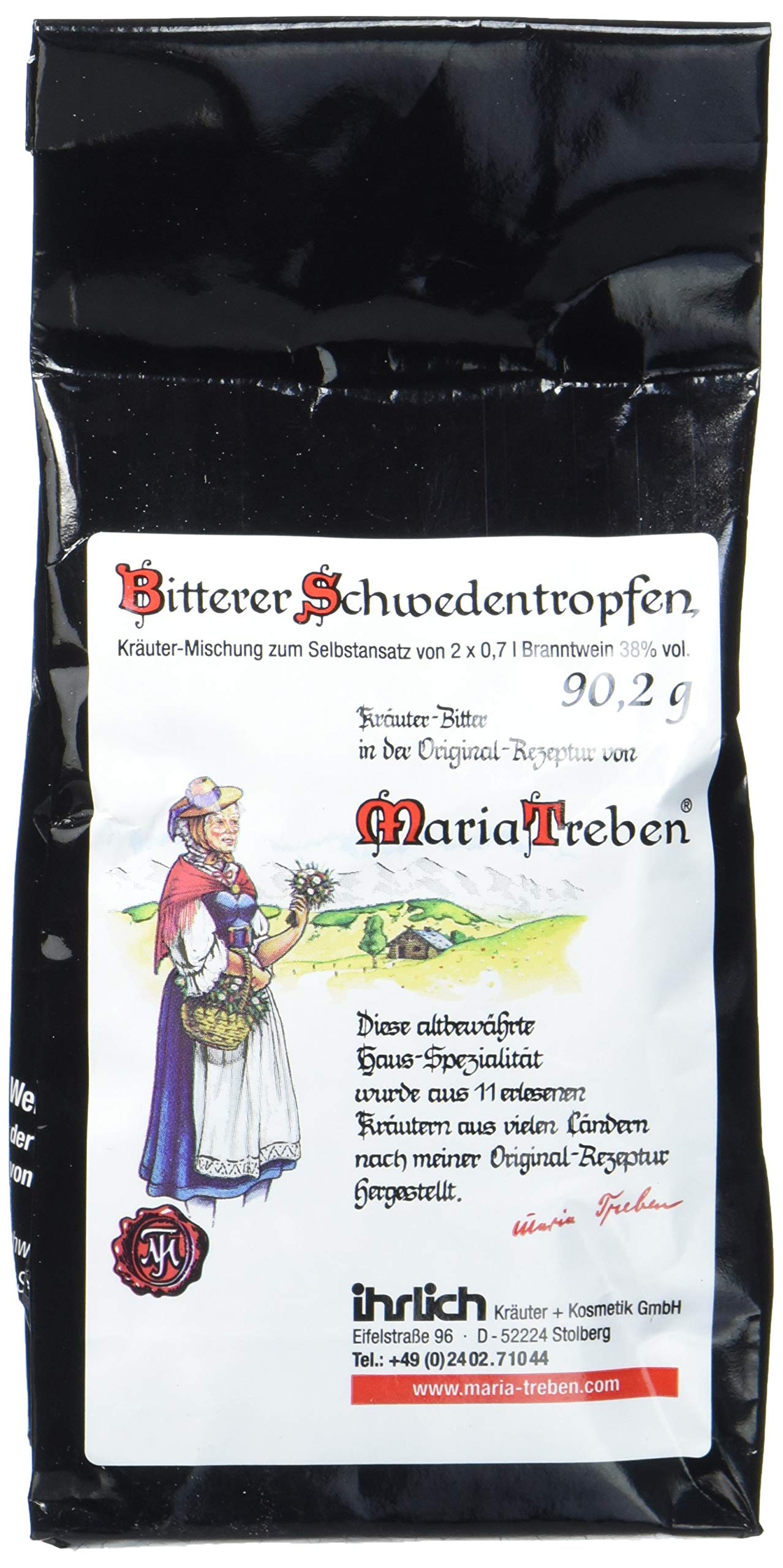 Ihrlich 1051 Schwedenbitter-Ansatz, 90 g für EUR 7,19 (100 g = EUR 7,99)