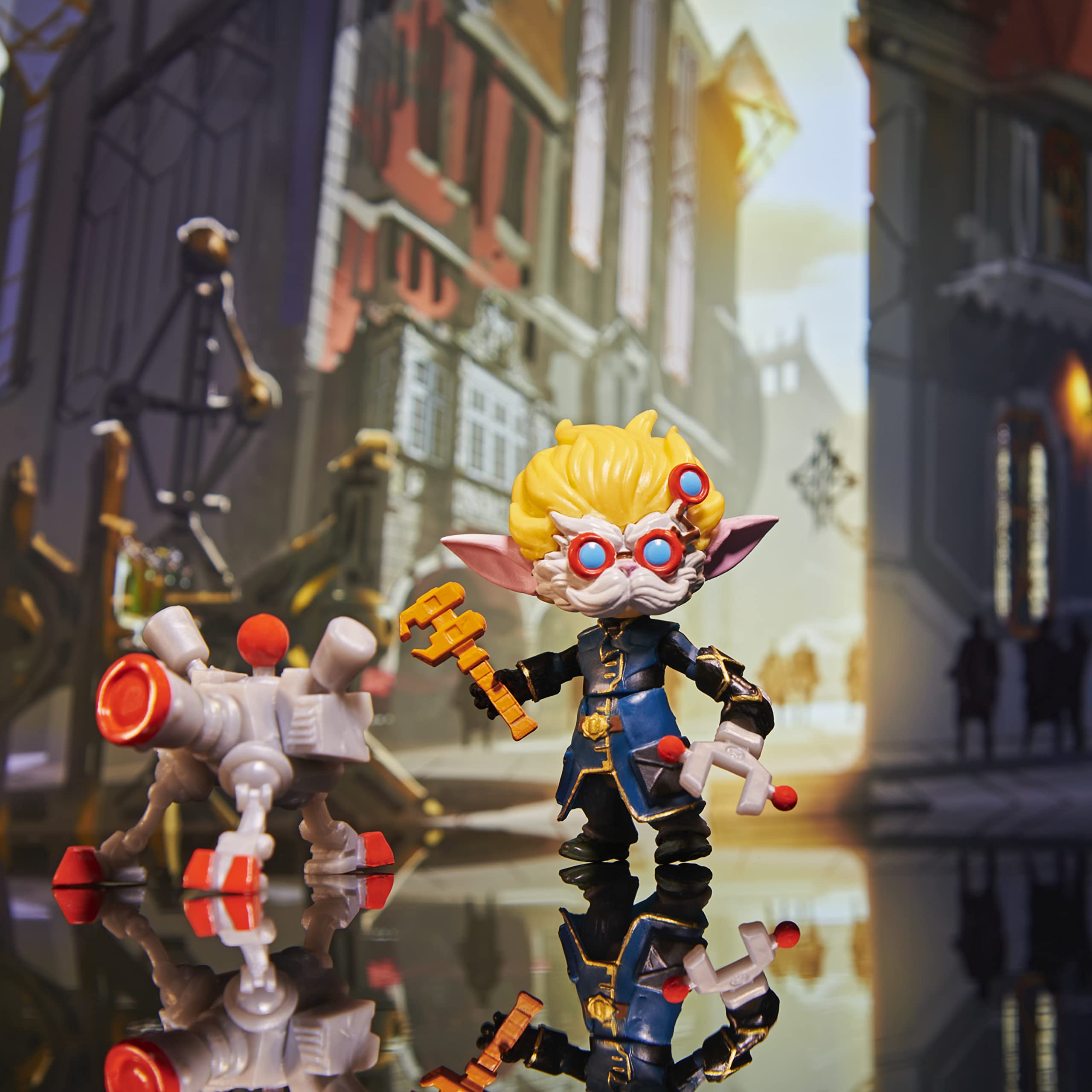 League of Legends, Dual Cities Pack w/ Exclusive Jinx, Heimerdinger, Vi