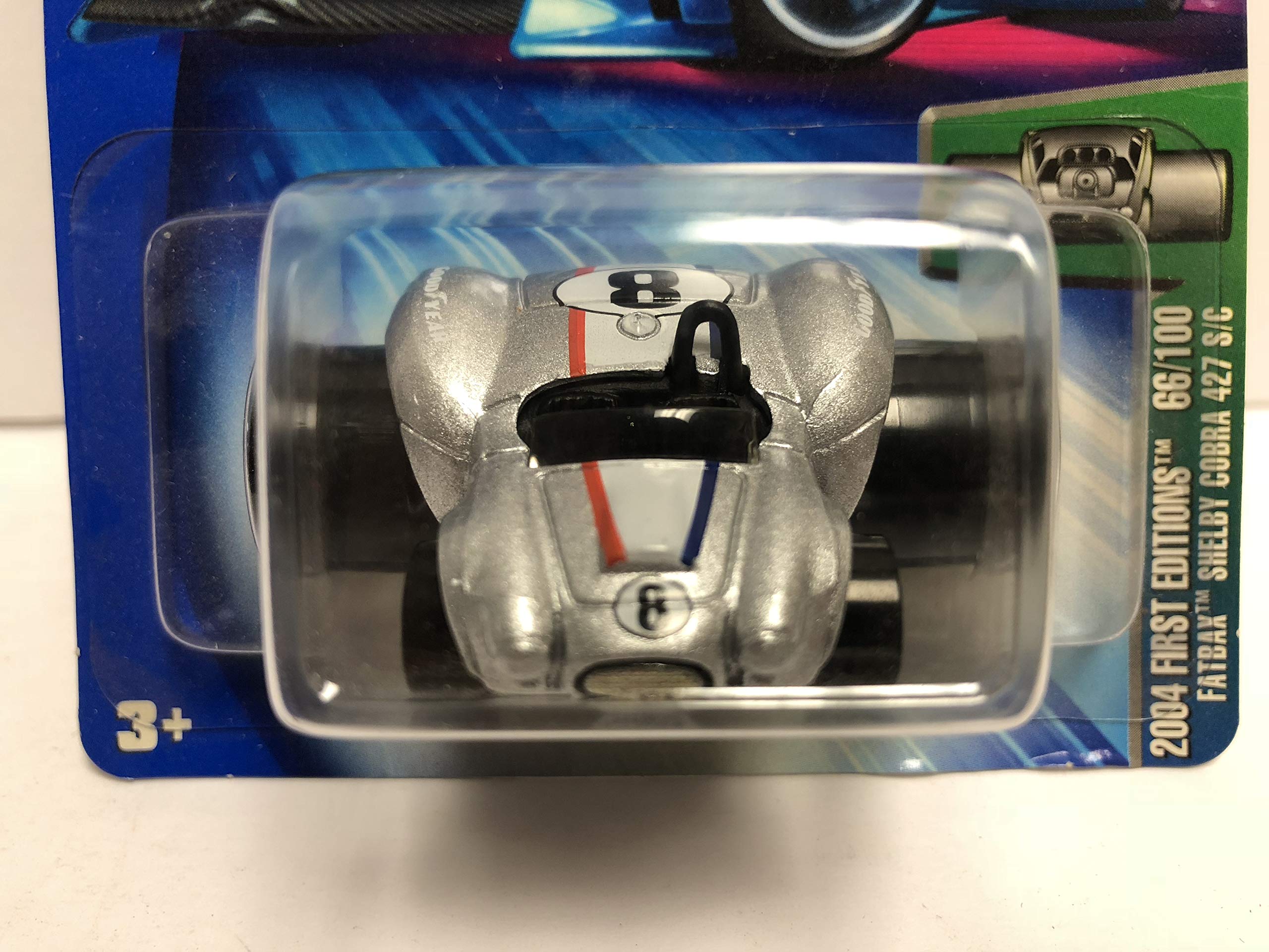Fatbax Shelby Cobra 427 S/C ZAMAC 2004 Hot Wheels First Editions