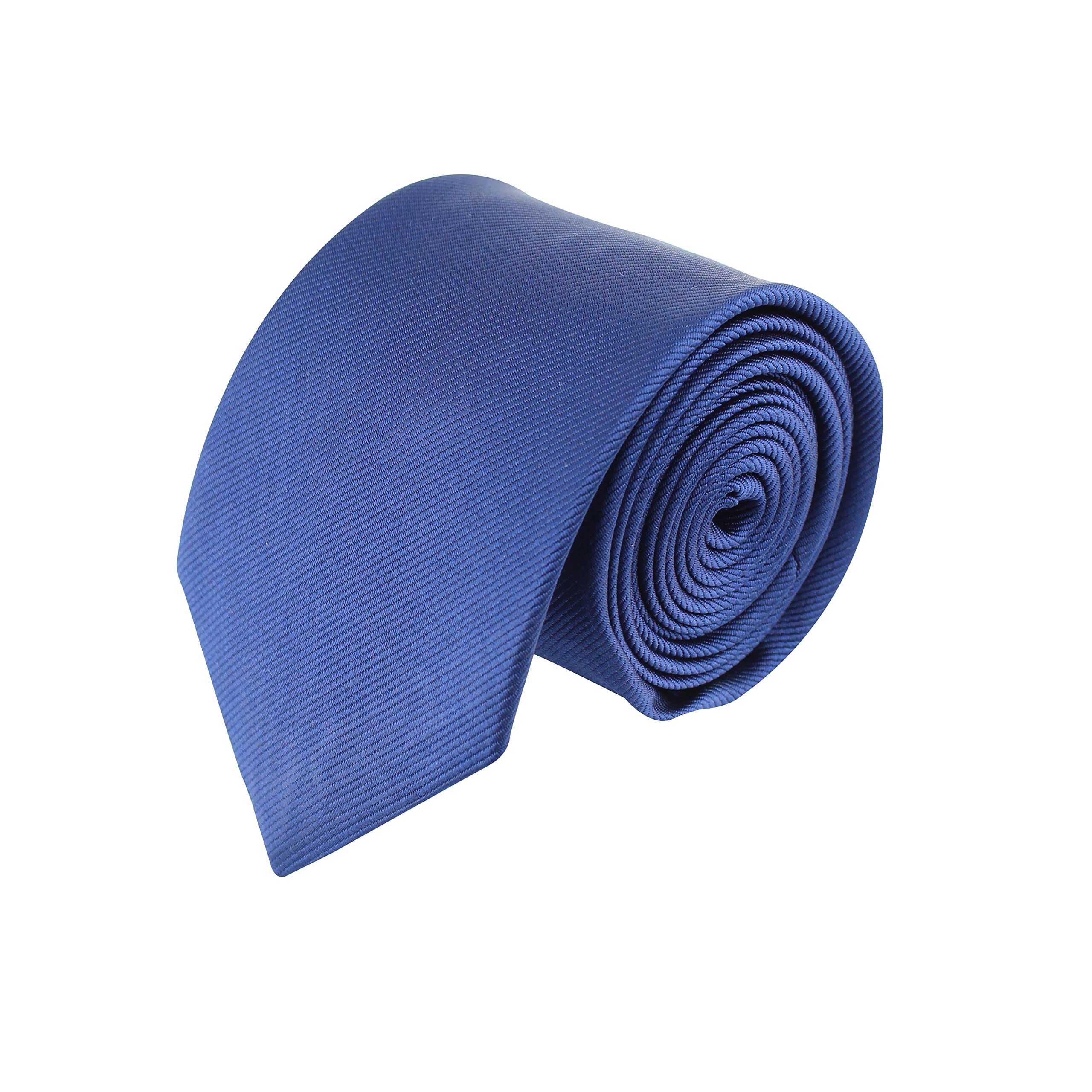 kovove Kavove The Elegant Self Striped Blue Necktie For Men-picture-42