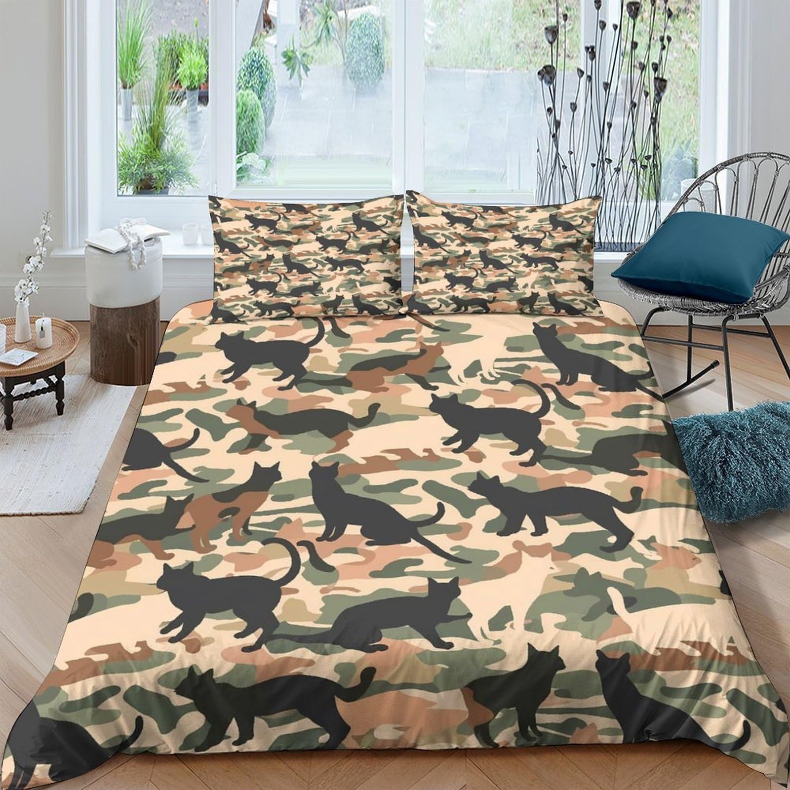 Ctjqhvkz Style-4 3D Printed Fitted Sheet Microfiber For Bedroom, Durable Mattress Cover With Non-Slip Edges, Suitable For European Standard 25Cm Mattresses, Easy To Wash And Maintain Single（135X200cm）