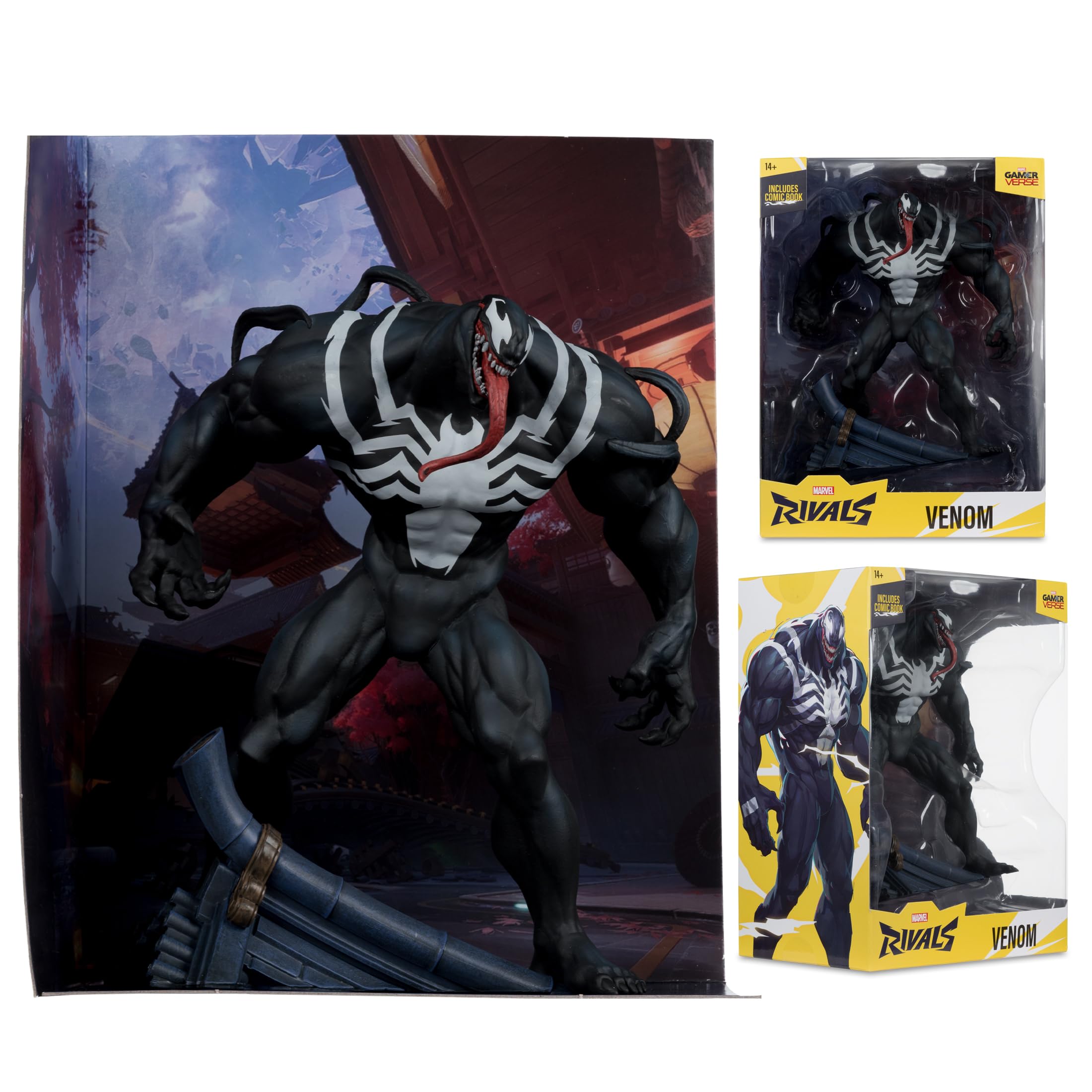 McFarlane Marvel Rivals Venom - Juguetes coleccionables a Escala 1:6