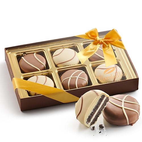 Cestas de regalo de galletas, deliciosa caja de regalo de galletas bañadas en chocolate, regalos kosher para mamá, mujeres, hija, esposa, abuela,