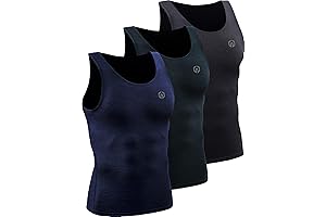 Men's 3 Pack Dry Fit Compression Tank Top | Nelus