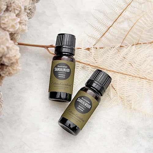 Miniatura 2 de Edens Garden Sándalo - Aceite esencial australiano, 100 % puro, grado terapéutico (sin diluir natural y homeopático, aceite esencial perfumado para