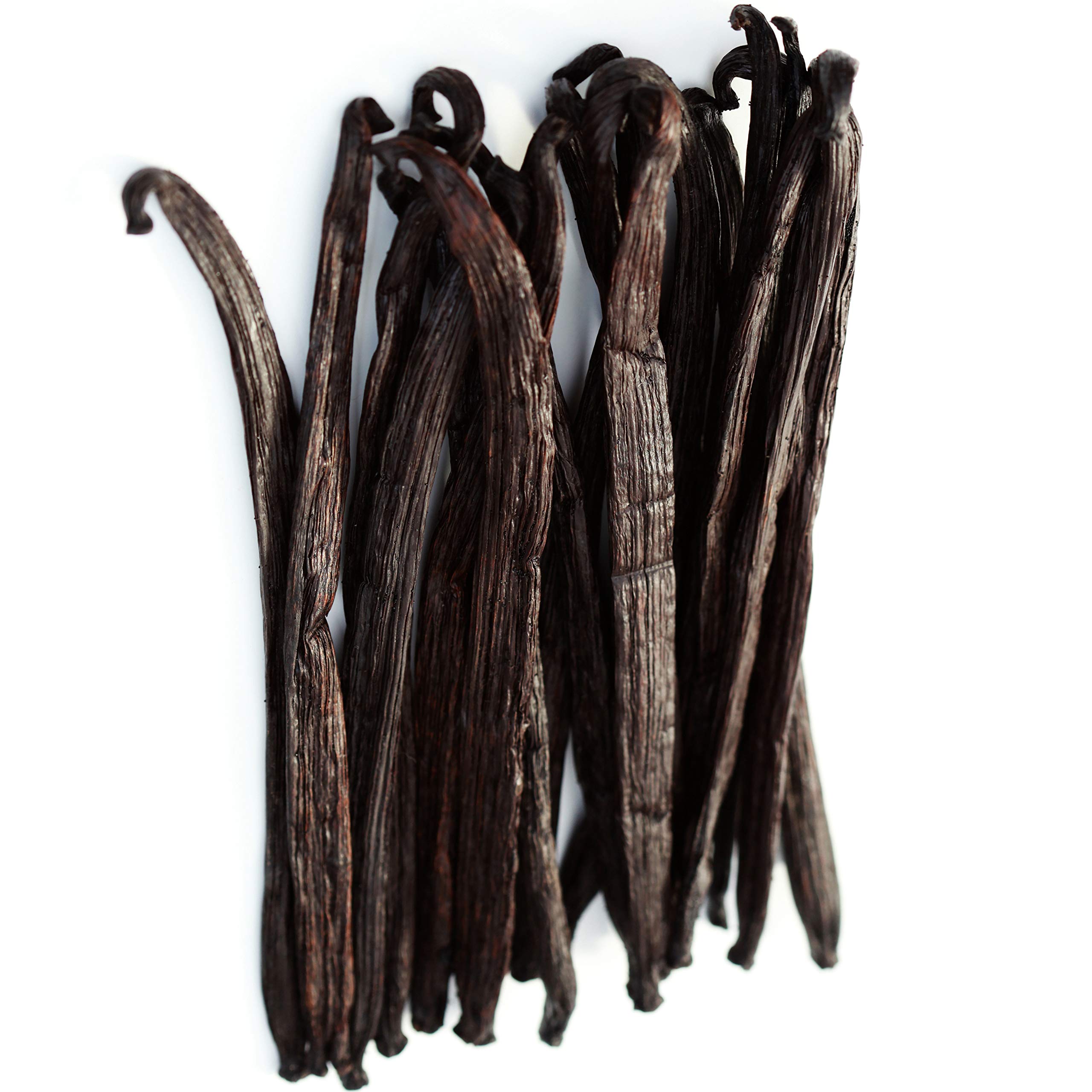 1/2 LB Vanilla Beans Grade A - Whole Gourmet Pods for Homemade Vanilla Extract, Baking, Brewing, Cooking, and Desserts - 8 Ounces (Tahitian)