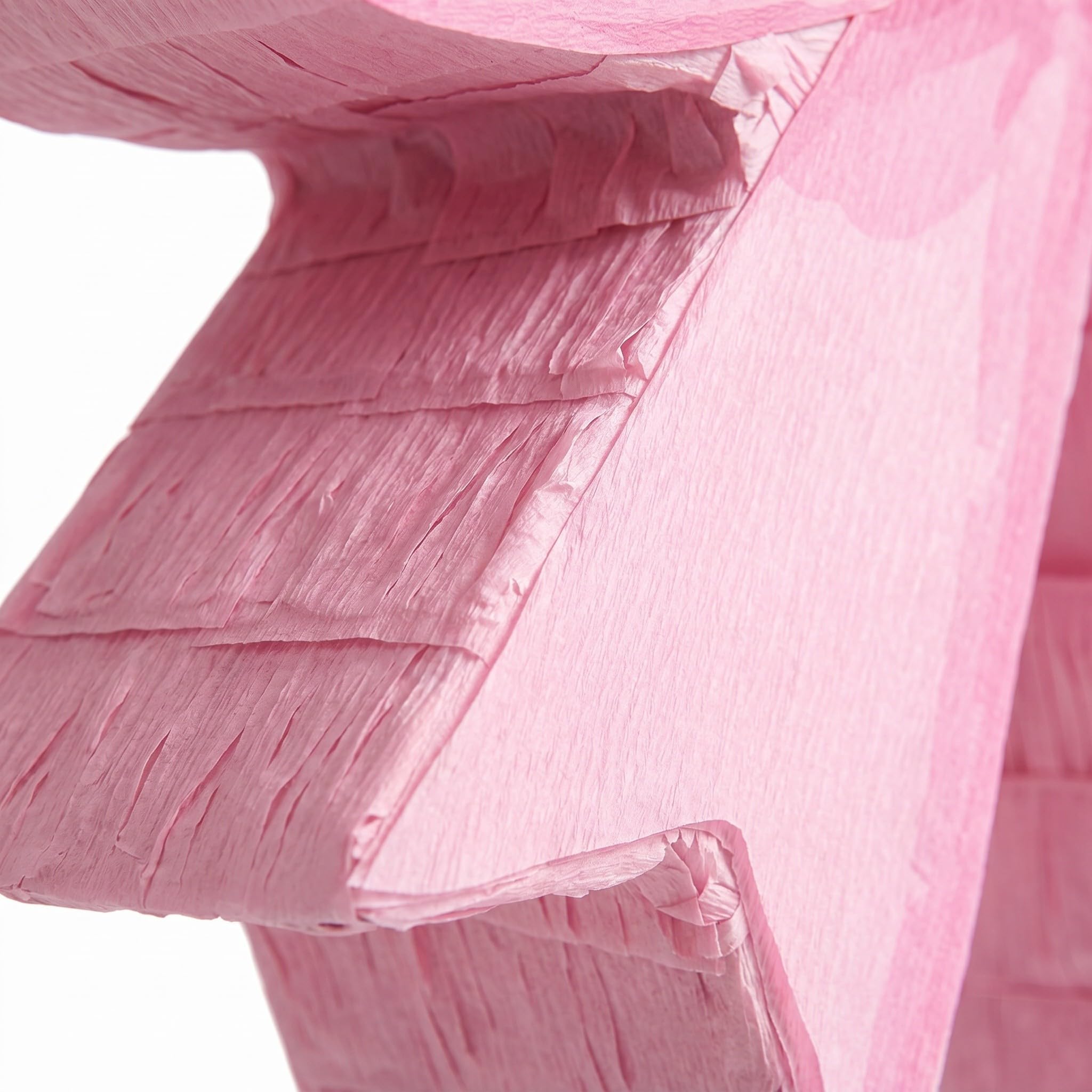 Operitacx Piñata rosa con lazo para niña, el set de piñata rosa con lazo incluye un palo, una máscara para los ojos y confeti, lindas decoraciones para fiestas de cumpleaños, artículos para fiestas