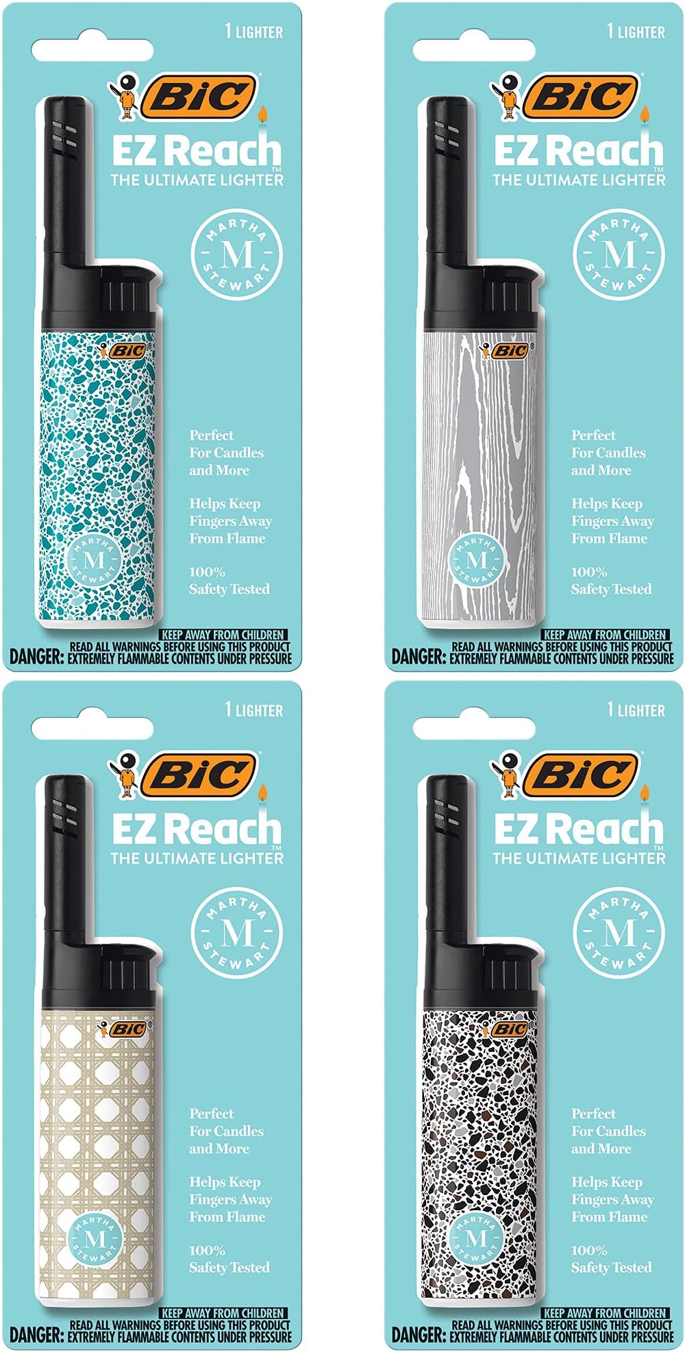 BIC EZ Reach Candle Lighter, The Ultimate Lighter with Wand