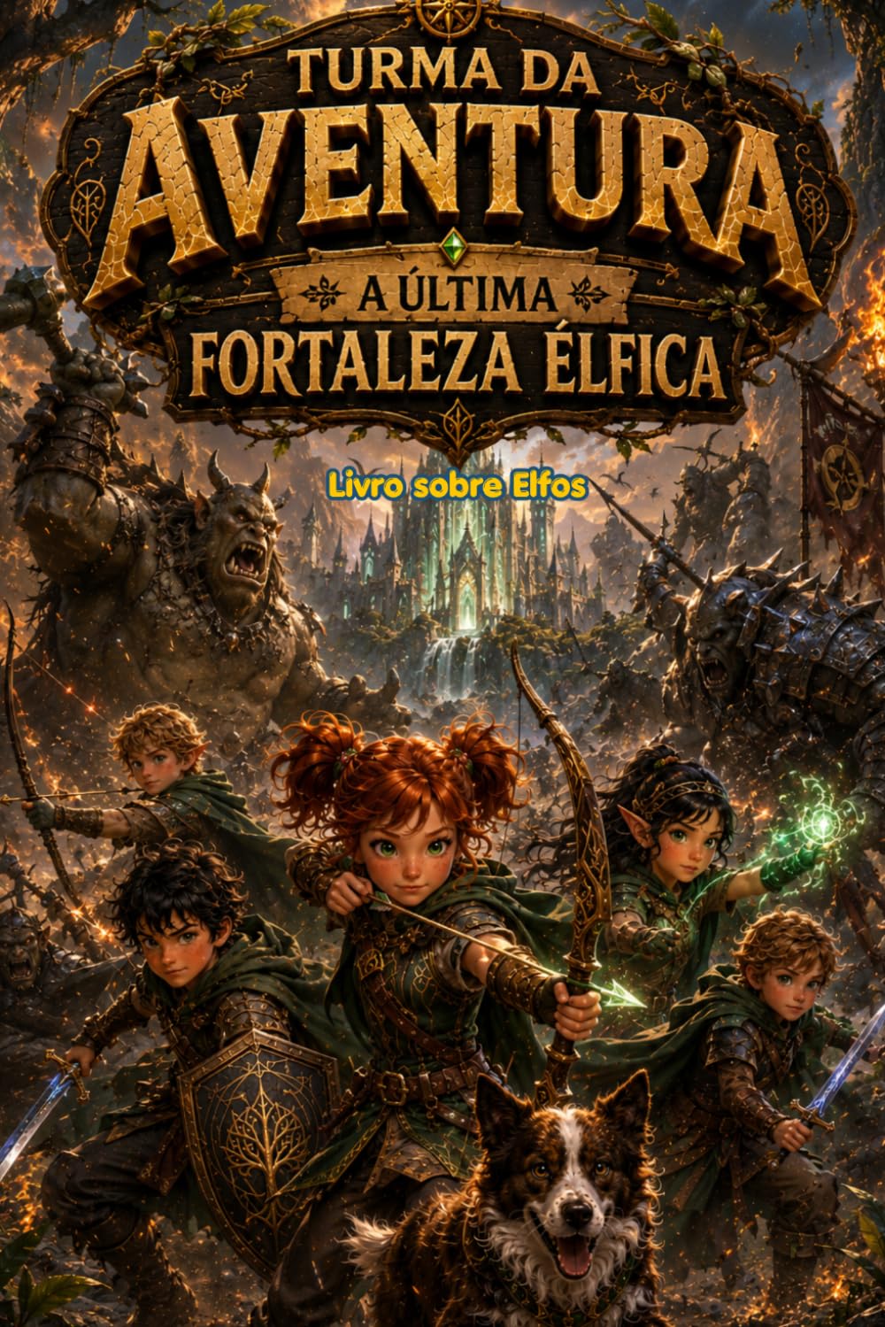 Livro sobre Elfos: Turma da Aventura: A Última Fortaleza Élfica (Turma da Aventura: Viajantes do Tempo)